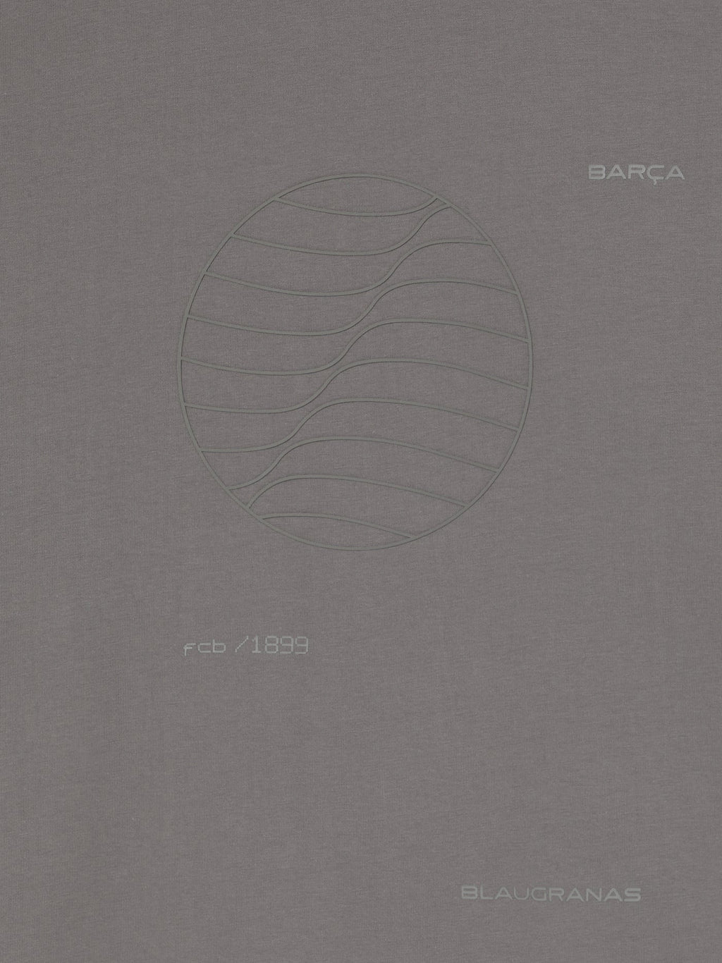T-shirt Grey Barça Organic Goals - Women
