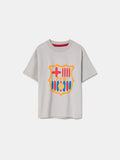 T-shirt Grey Crest Barça - Kids