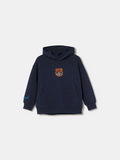 Hoodie Navy Crest Barça - Kids