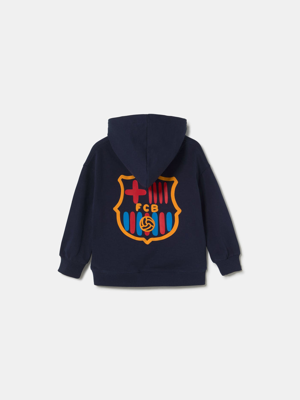 Hoodie Navy Crest Barça - Kids