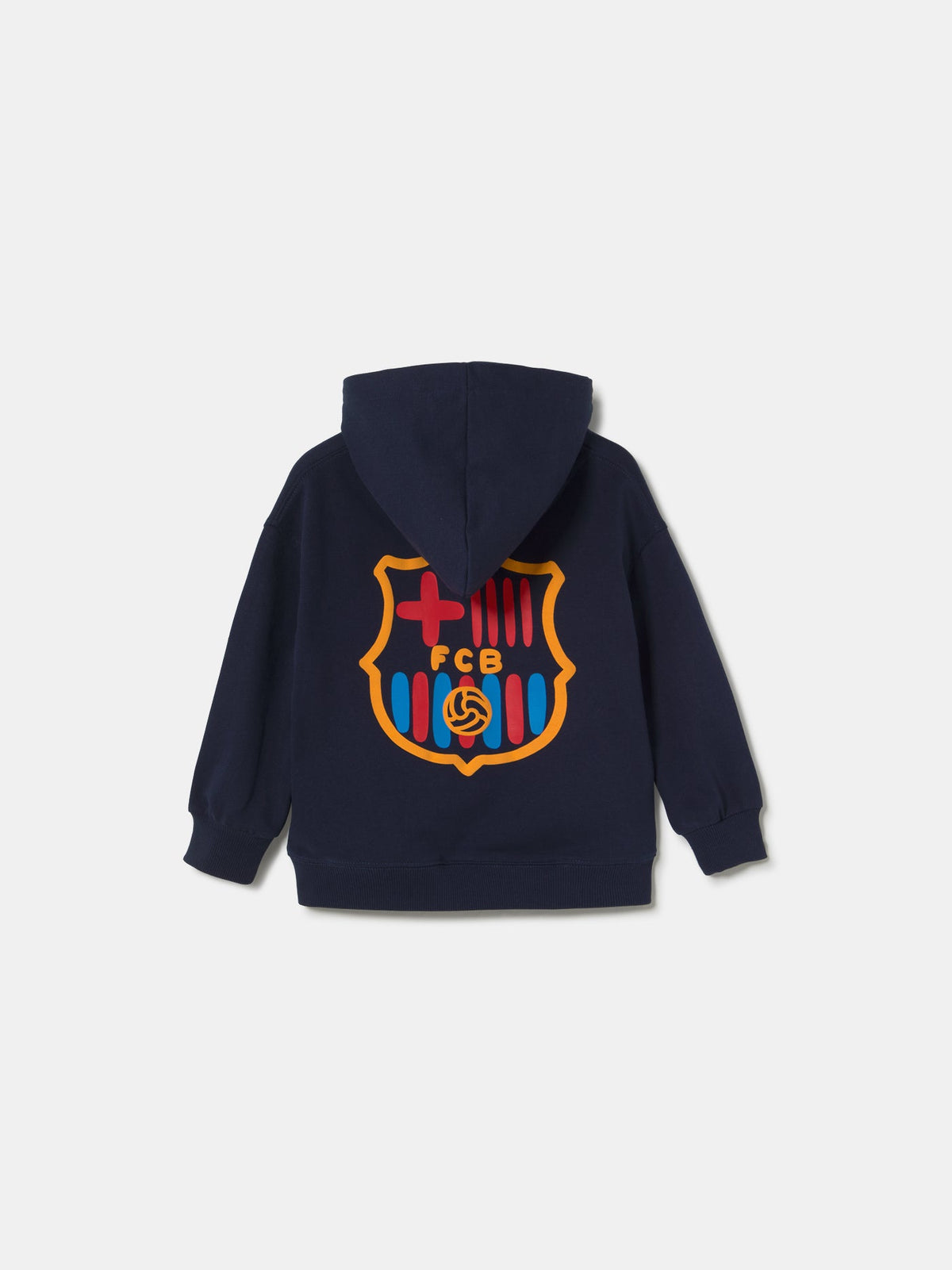 Hoodie Navy Crest Barça - Kids