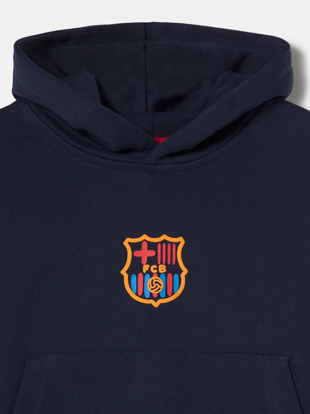 Hoodie Navy Crest Barça - Kids