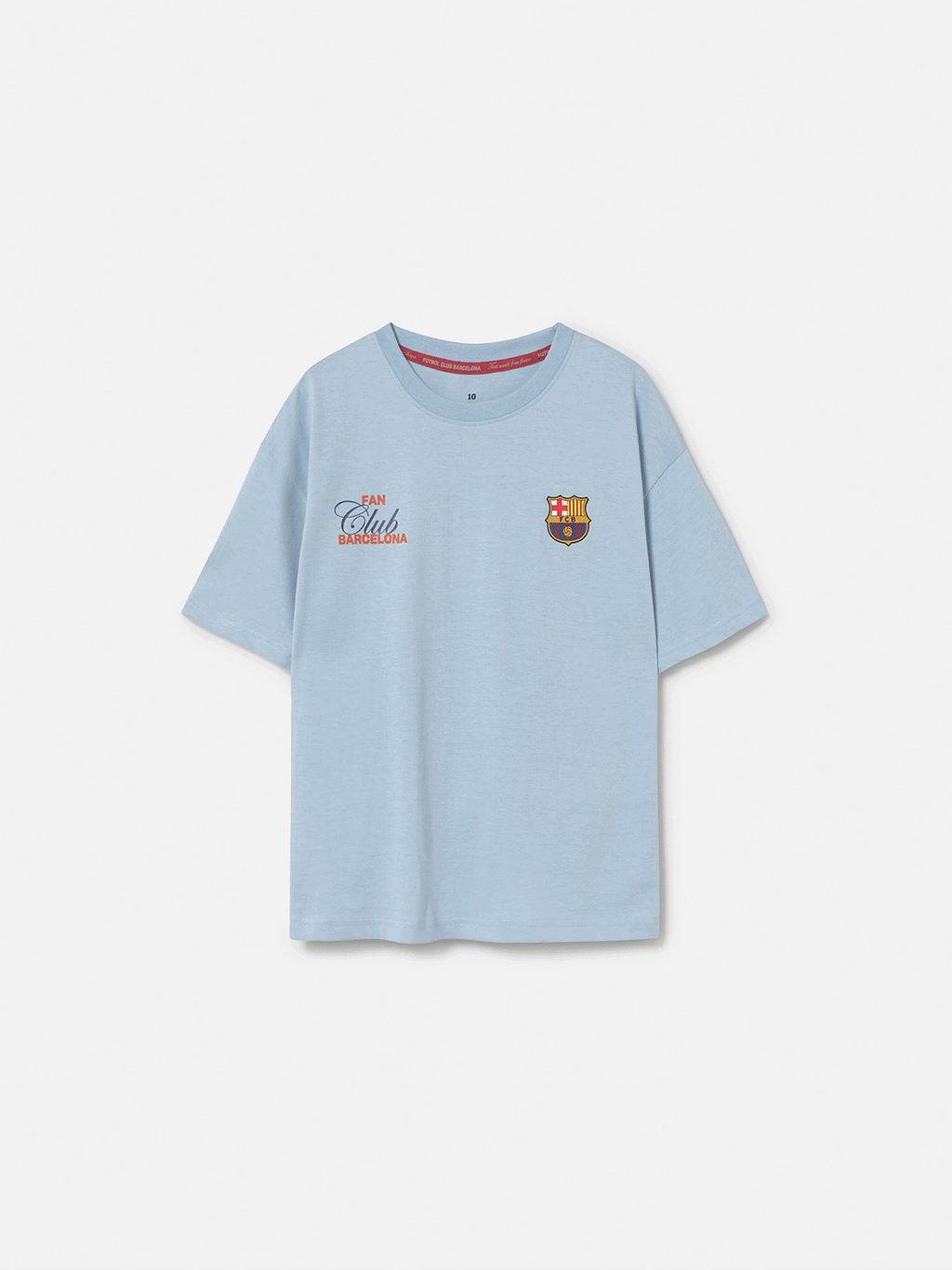 T-shirt Light Blue Fan Club Barça - Junior