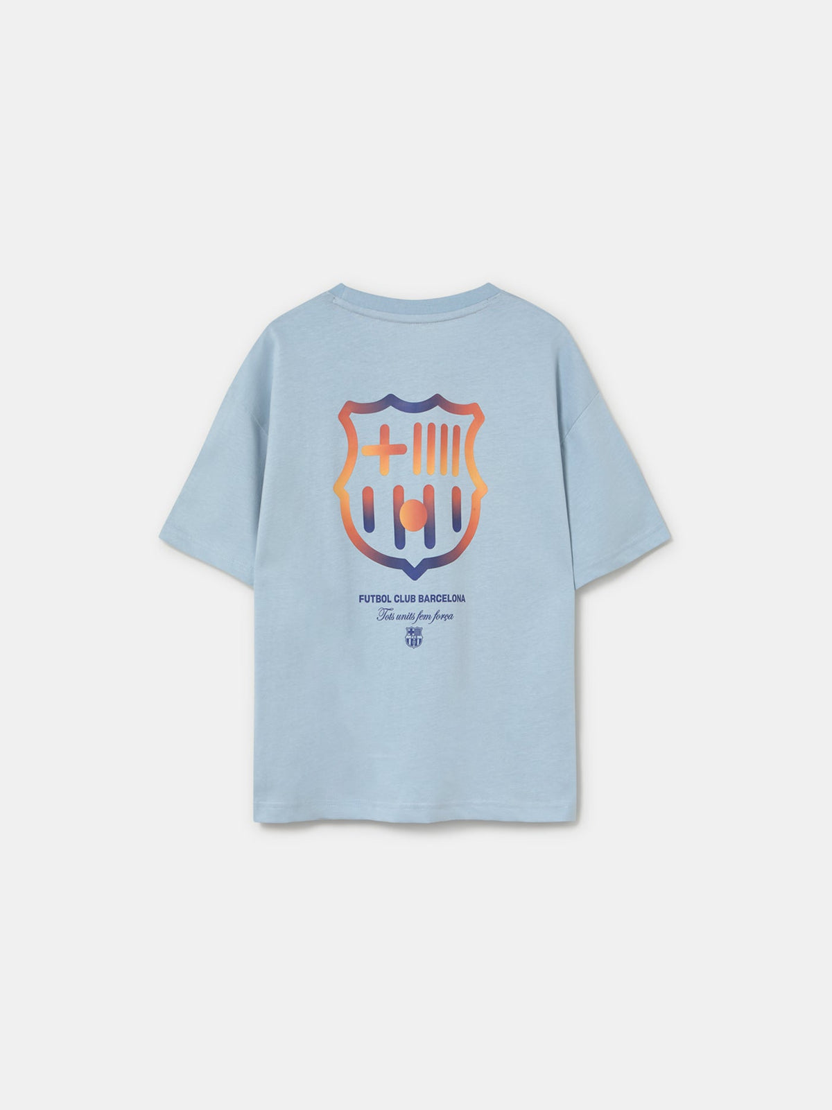 T-shirt Light Blue Fan Club Barça - Junior
