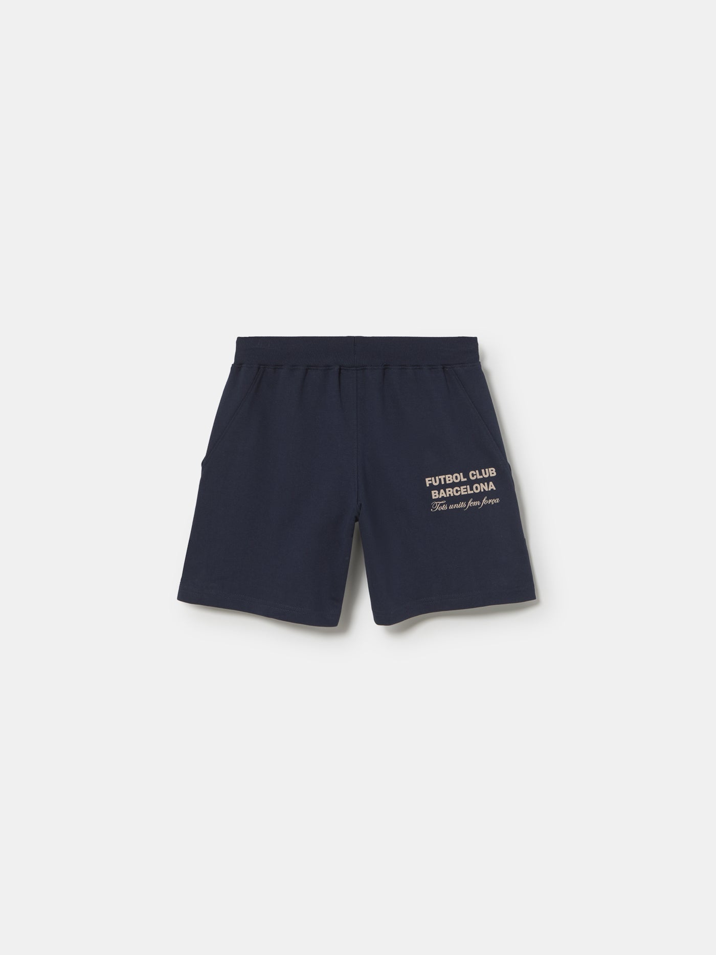Shorts Navy Fan Club Barça - Junior