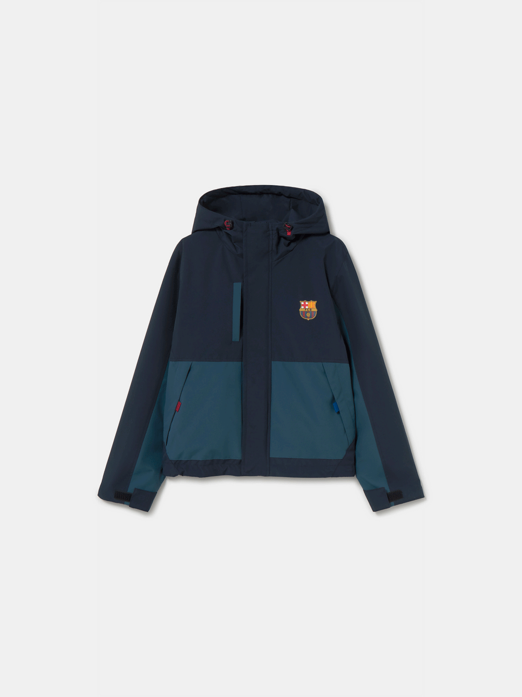 Light Jacket Navy Fan Club Barça - Junior