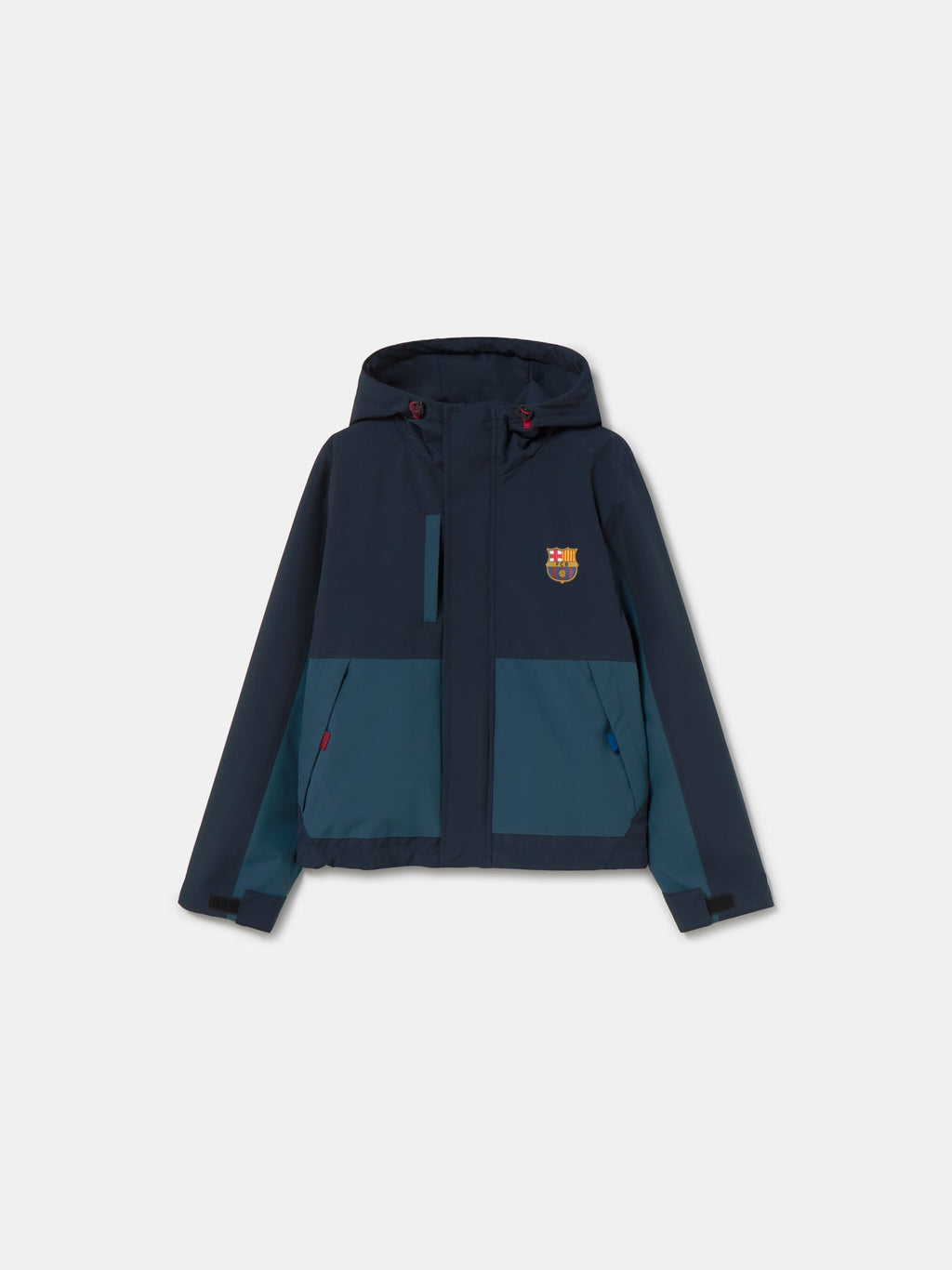 Light Jacket Navy Fan Club Barça - Junior