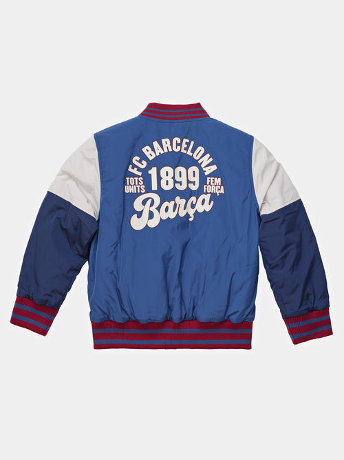 Cazadora Bomber Junior Navy Core Barça