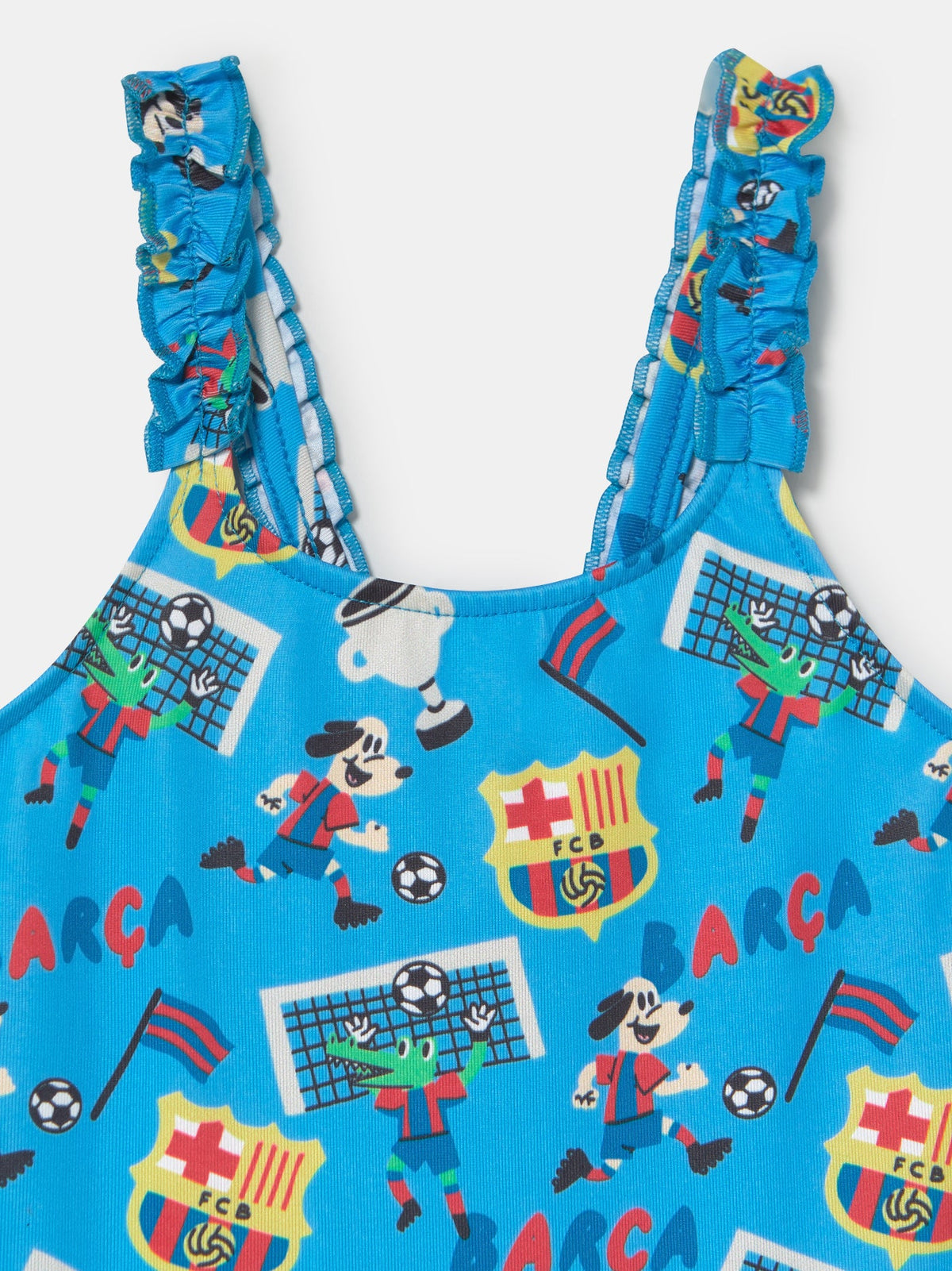 Swimmingwear blue Squad Barça - Kids