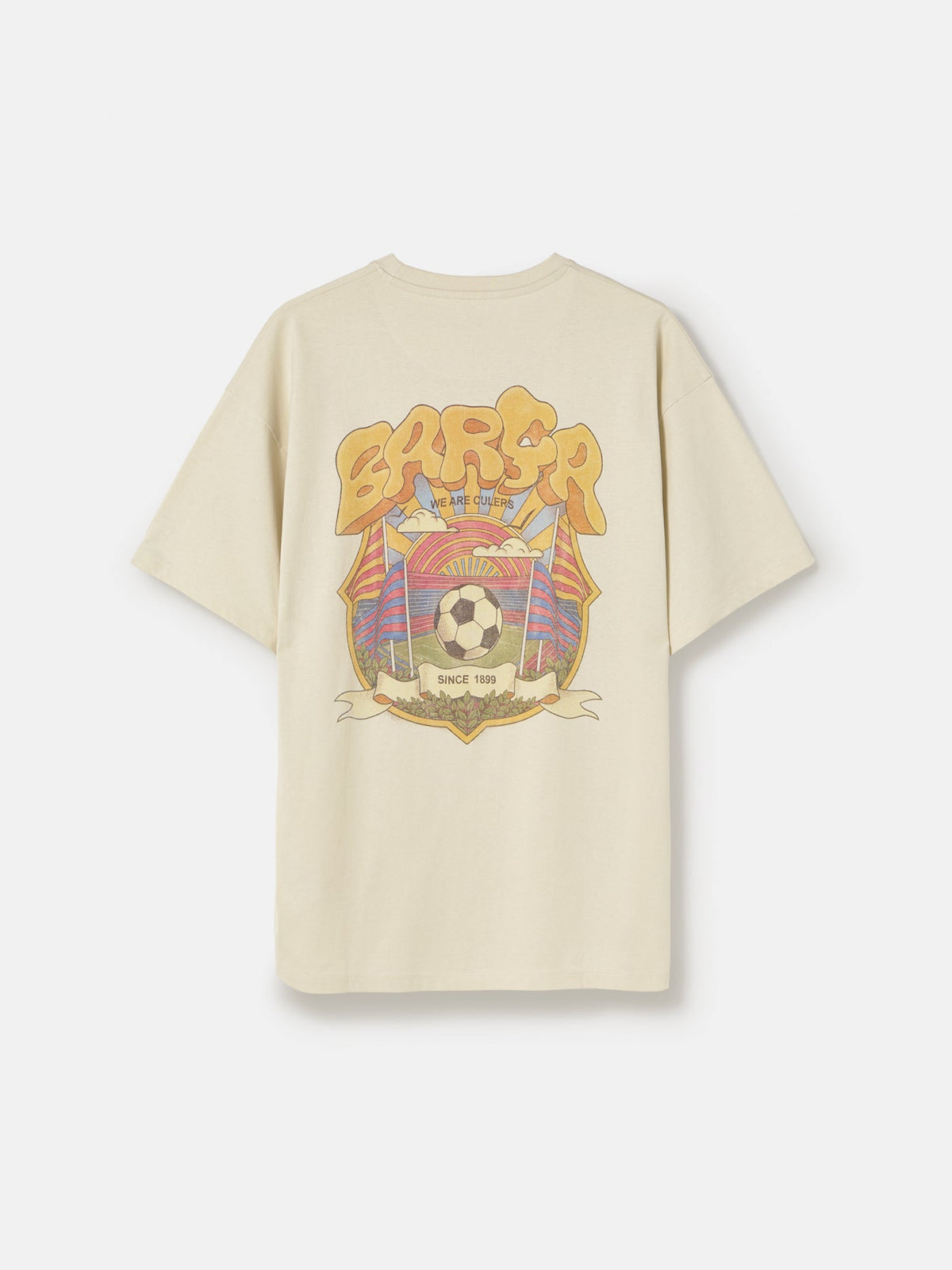 T-shirt Core Barça Ecru
