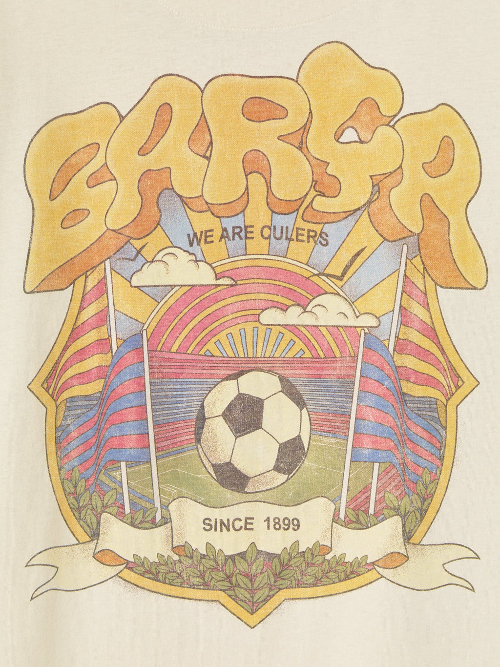 T-shirt Core Barça Ecru