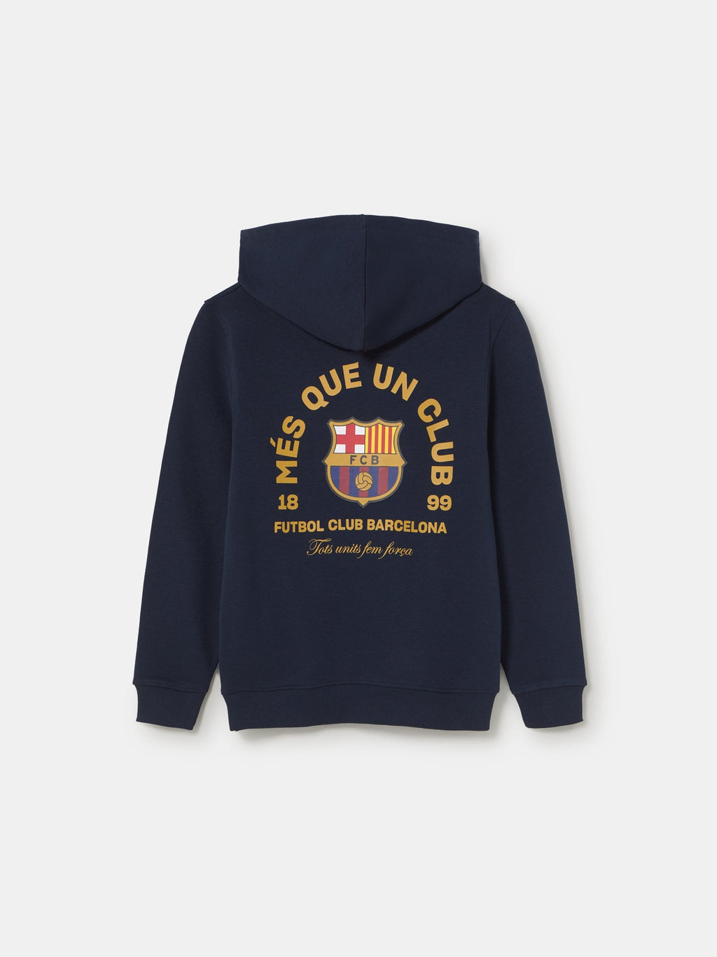Hoodie Core Navy MÉS QUE UN CLUB - Junior