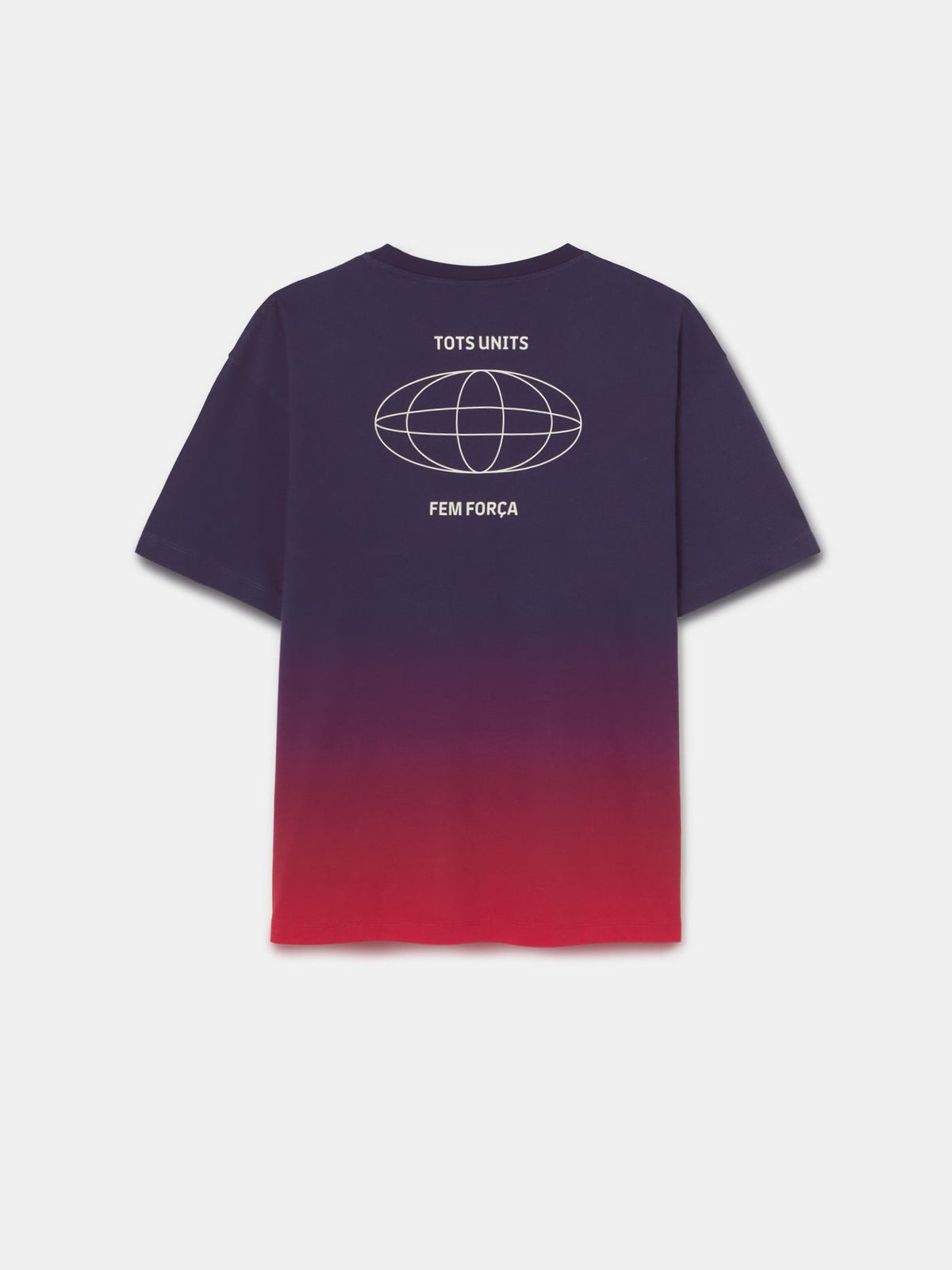 T-shirt gradient Festival Barça - Oversize