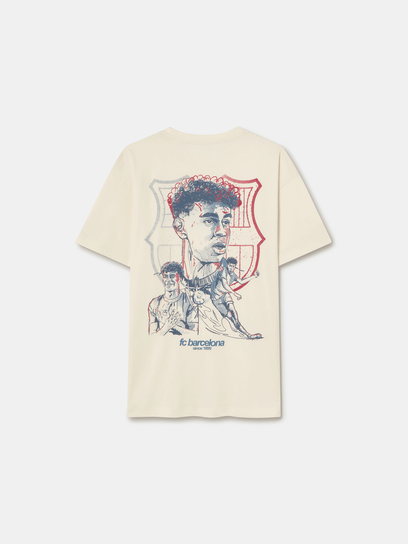 T-Shirt Lamine Yamal Graphic Barça - Junior