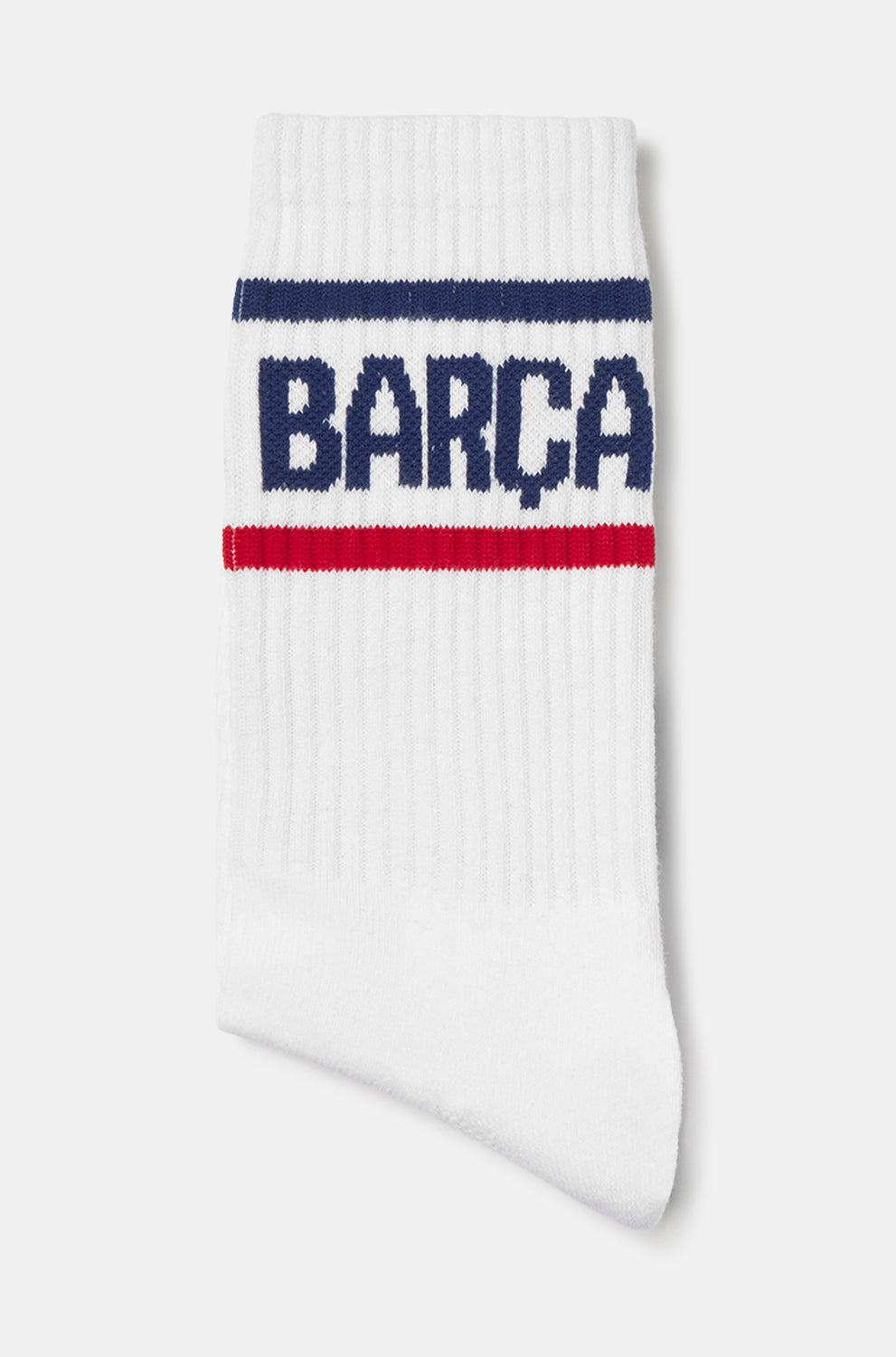 Socks Core White Stripes Barça
