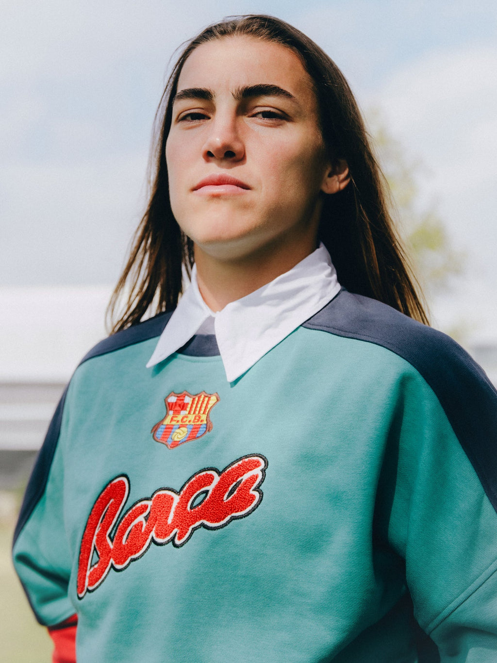 Crew Retro 1899 Turquoise Barça