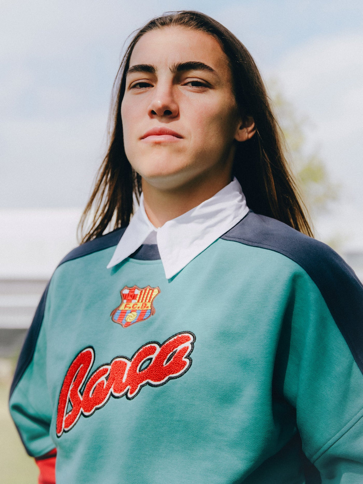 Crew Retro 1899 Turquoise Barça