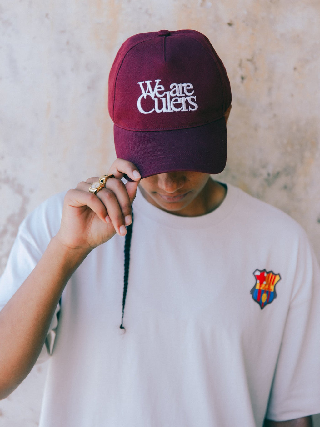 Cap 1899 Garnet We are Culers Barça