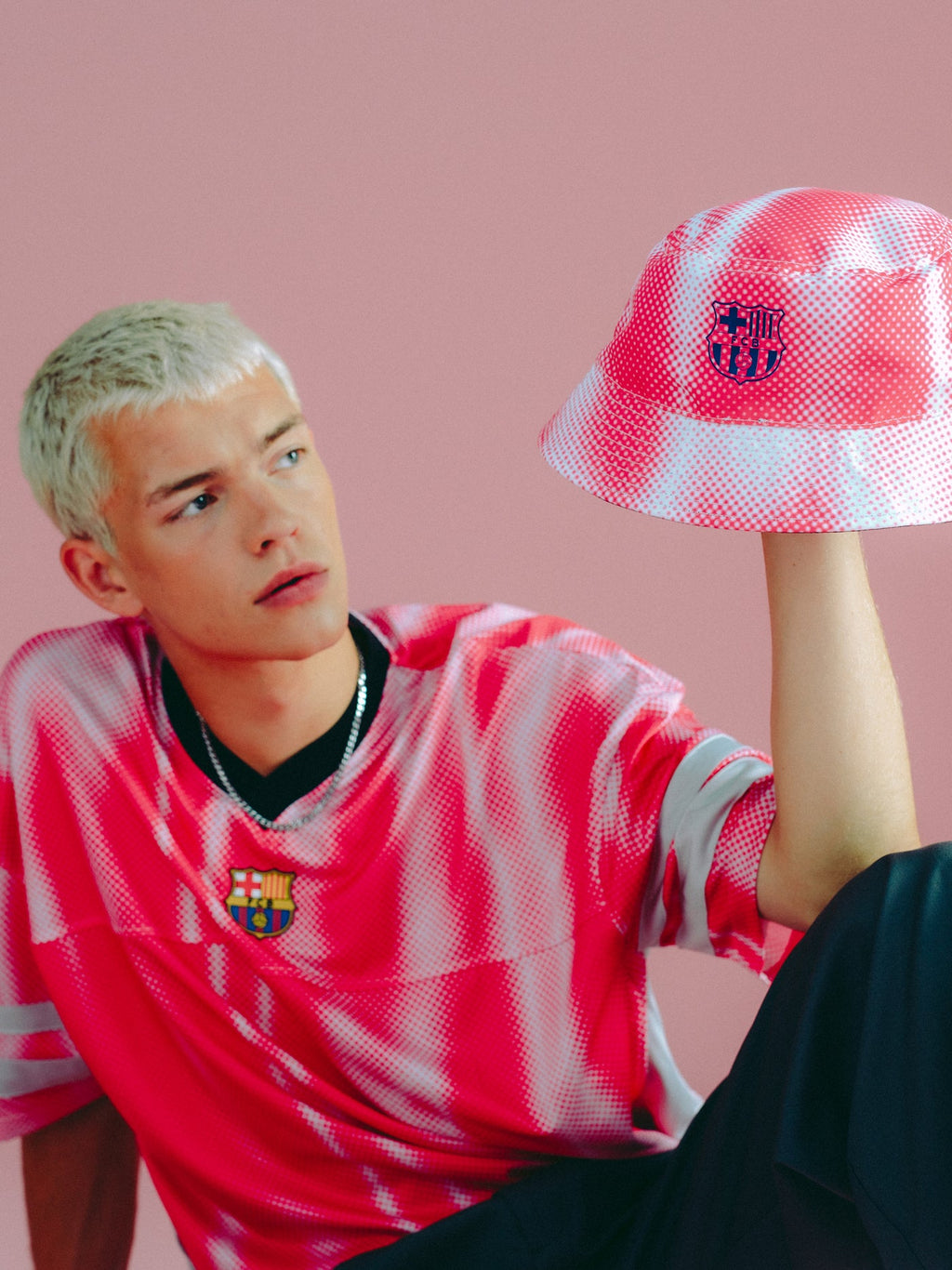 Reversible hat Festival Barça