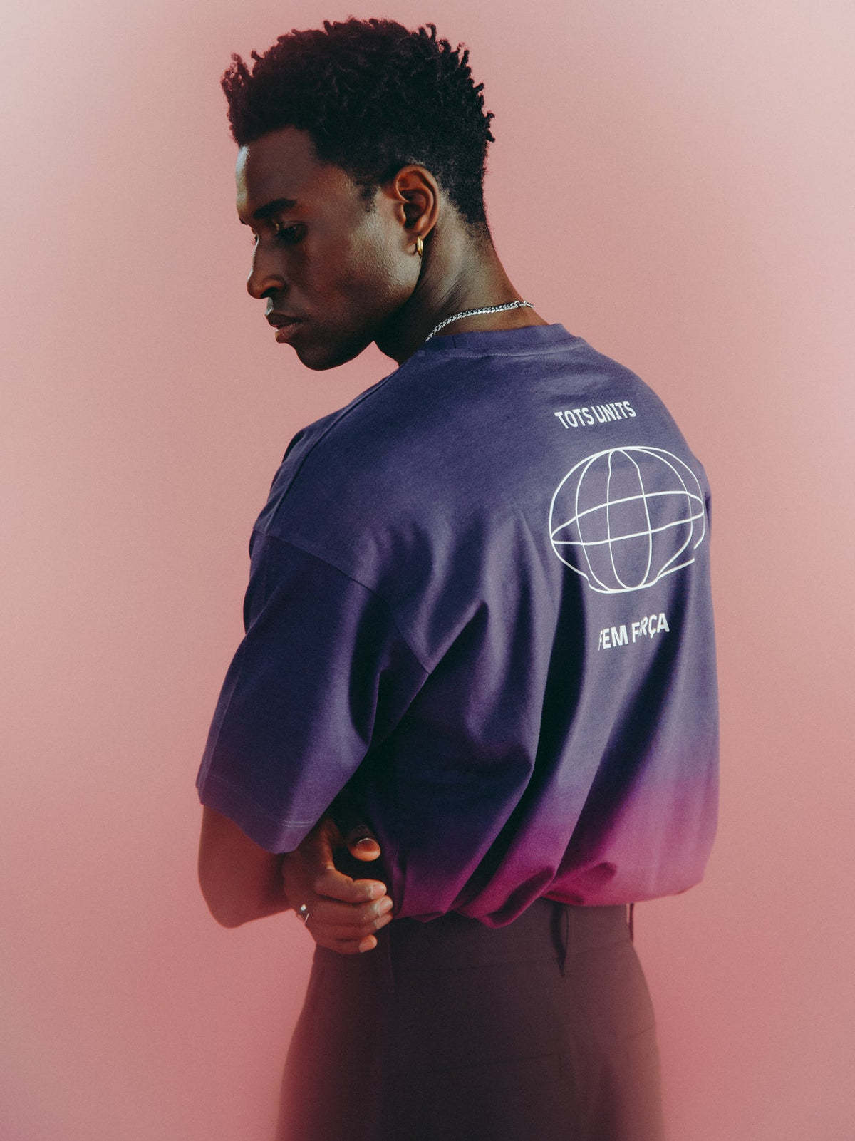 T-shirt gradient Festival Barça - Oversize