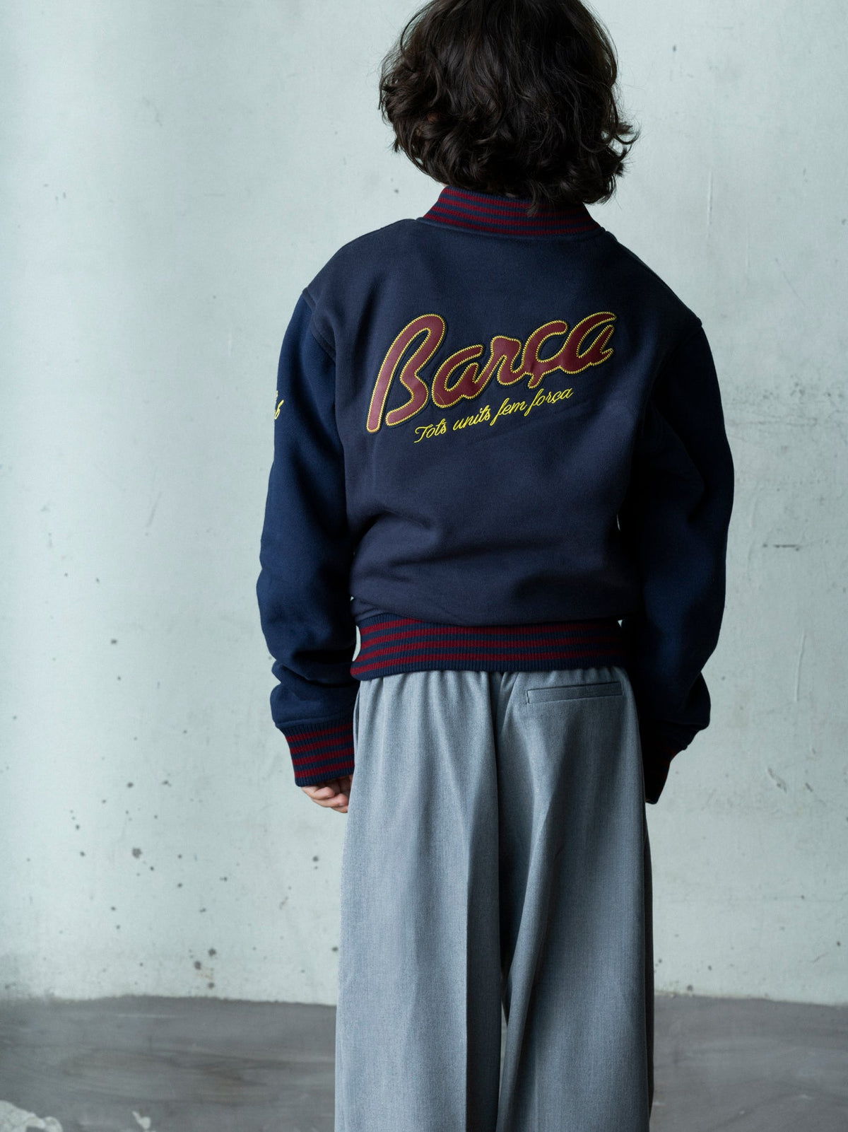 Kids Bomber Jacket Core FC Barcelona