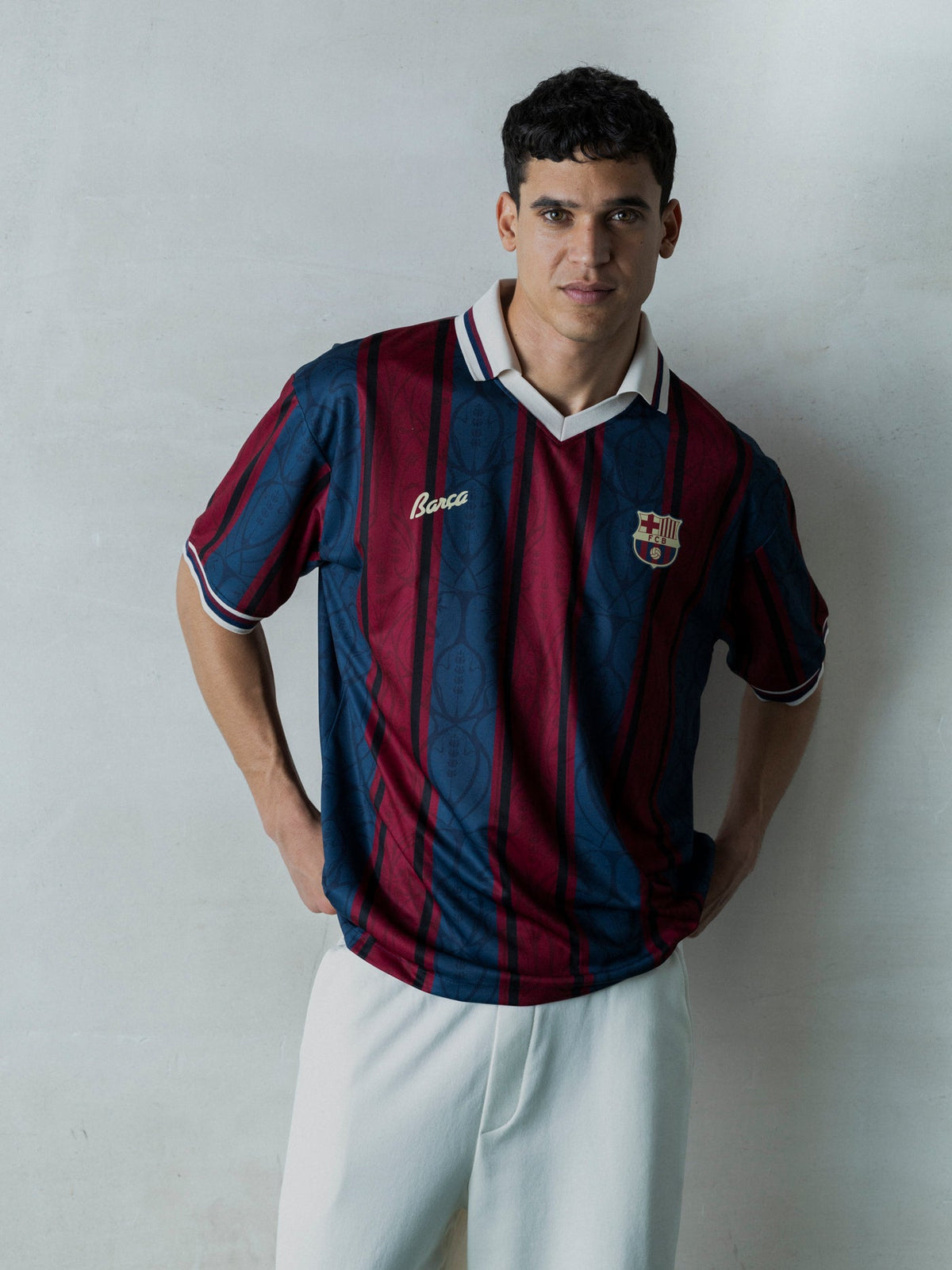 Modernist FC Barcelona Polo - Oversize