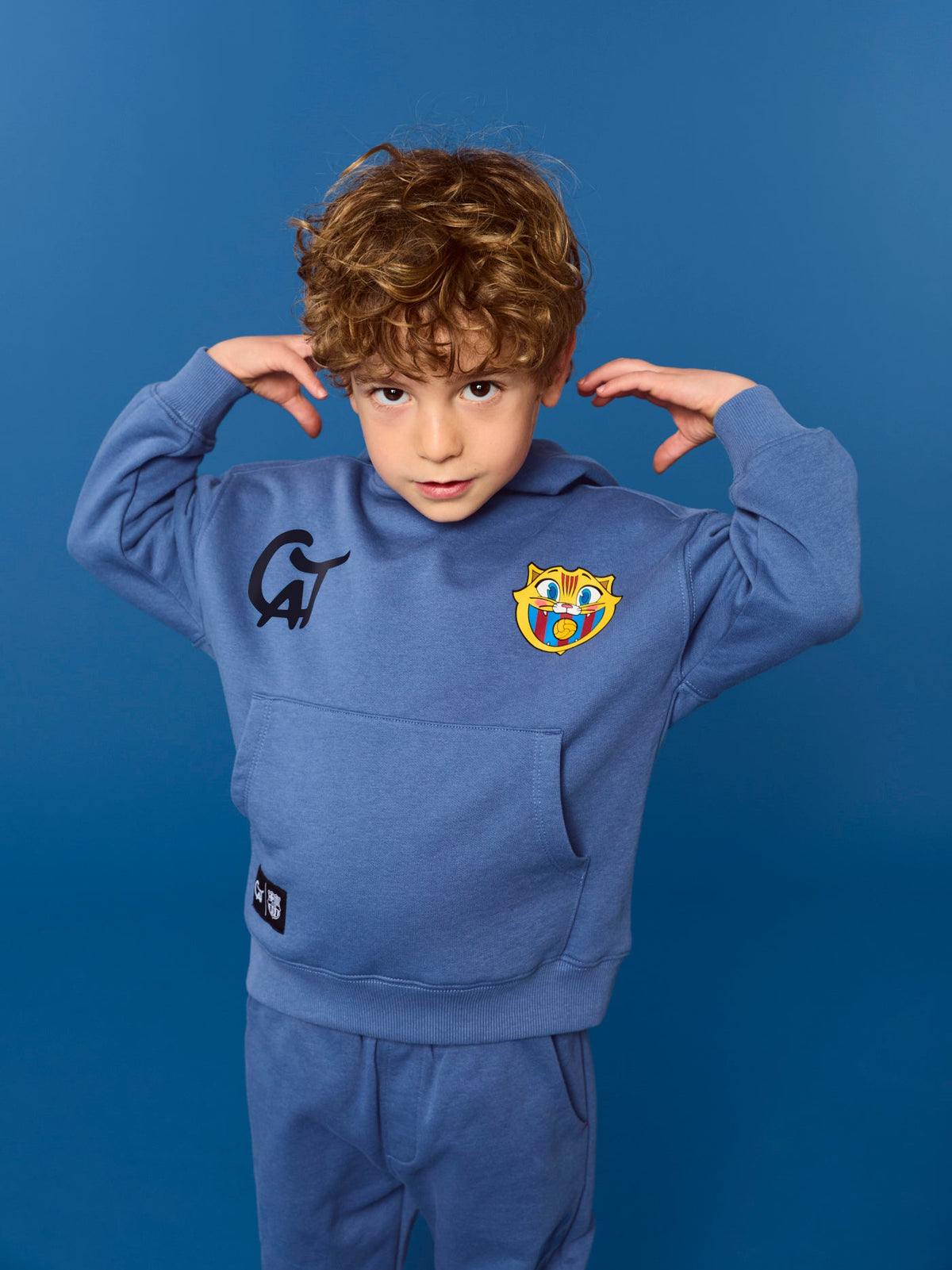 Pant Blue Little Kids Cat Culer Barça