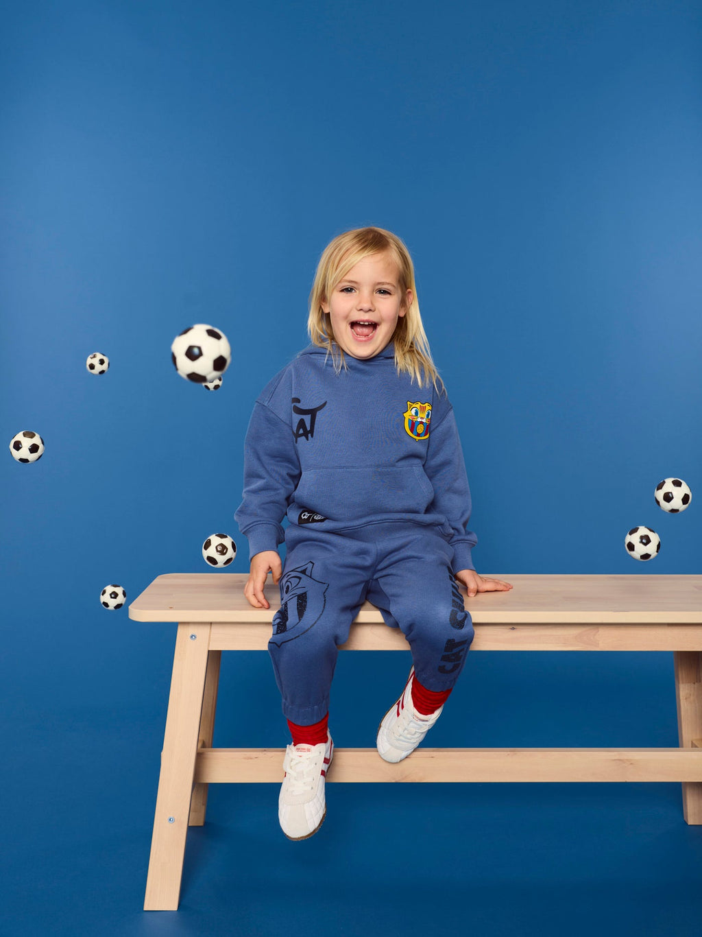 Pant Blue Little Kids Cat Culer Barça