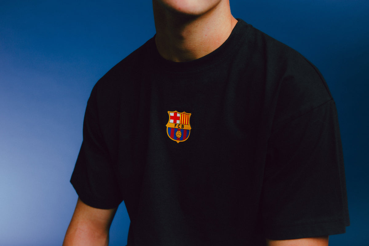 T-shirt black Barça