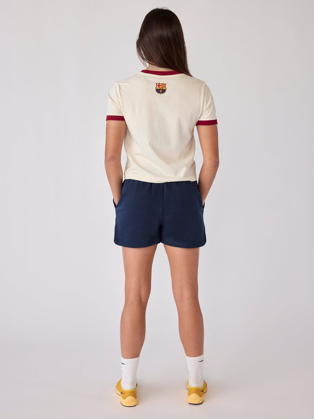 Shorts Women Navy Core Barça
