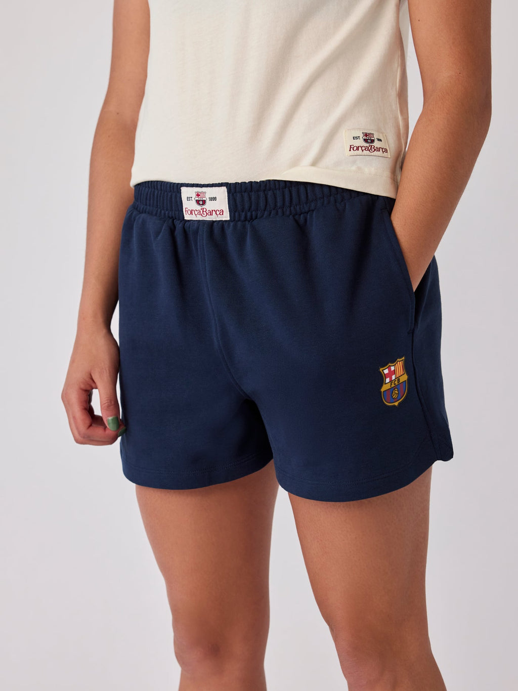 Shorts Women Navy Core Barça