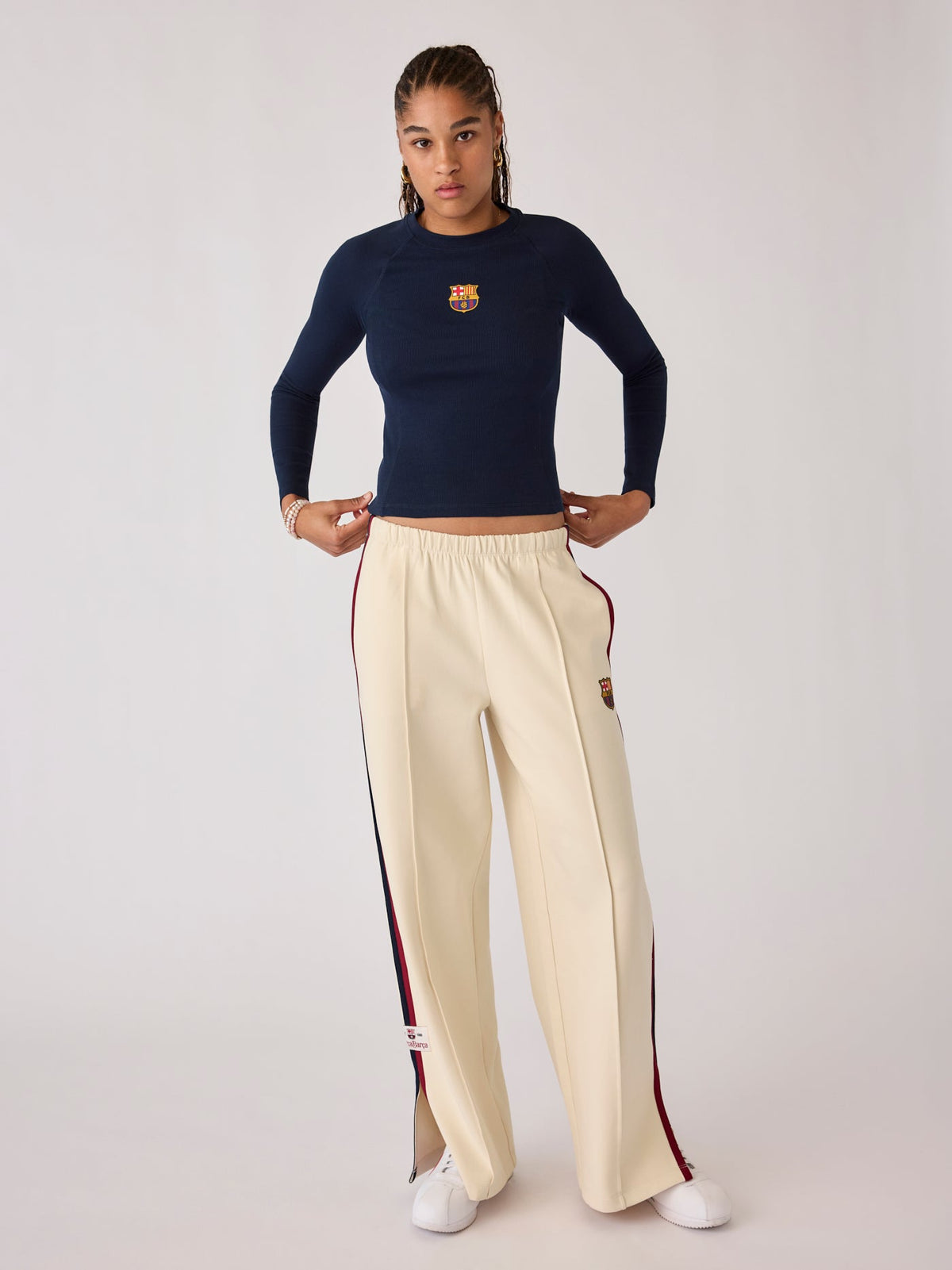 T-shirt Women Navy Core Barça