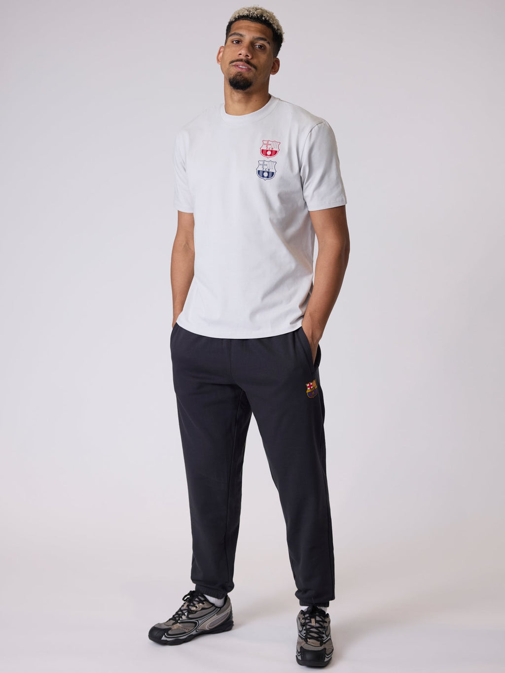 Pant Fleece Grey Core II Barça