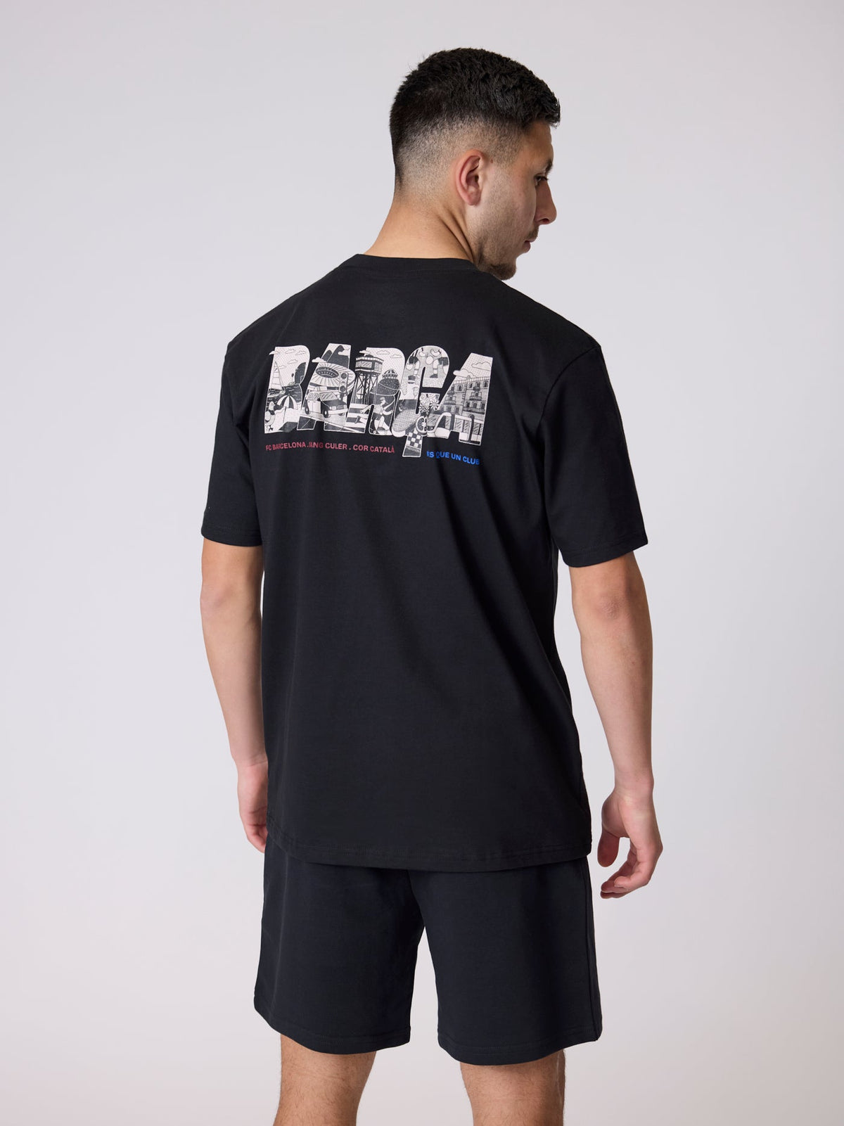 T-shirt Black Core II City Barça