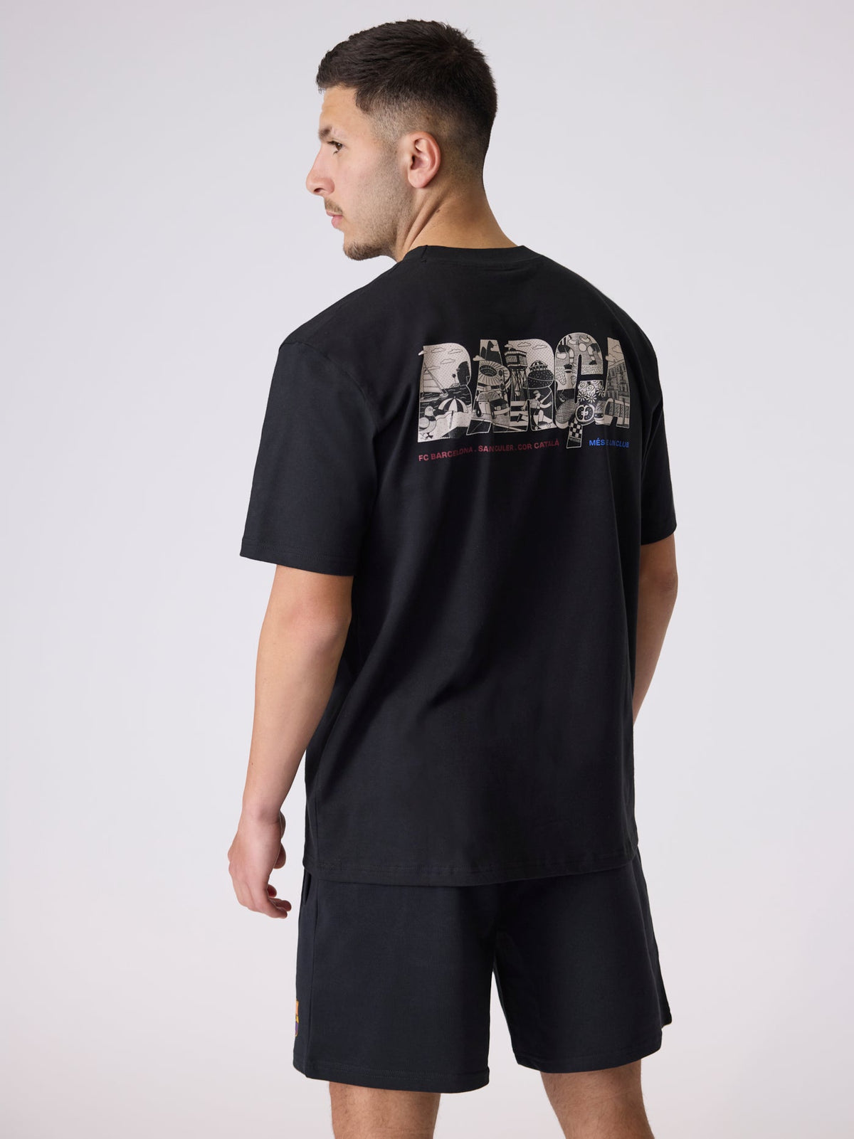 T-shirt Black Core II City Barça