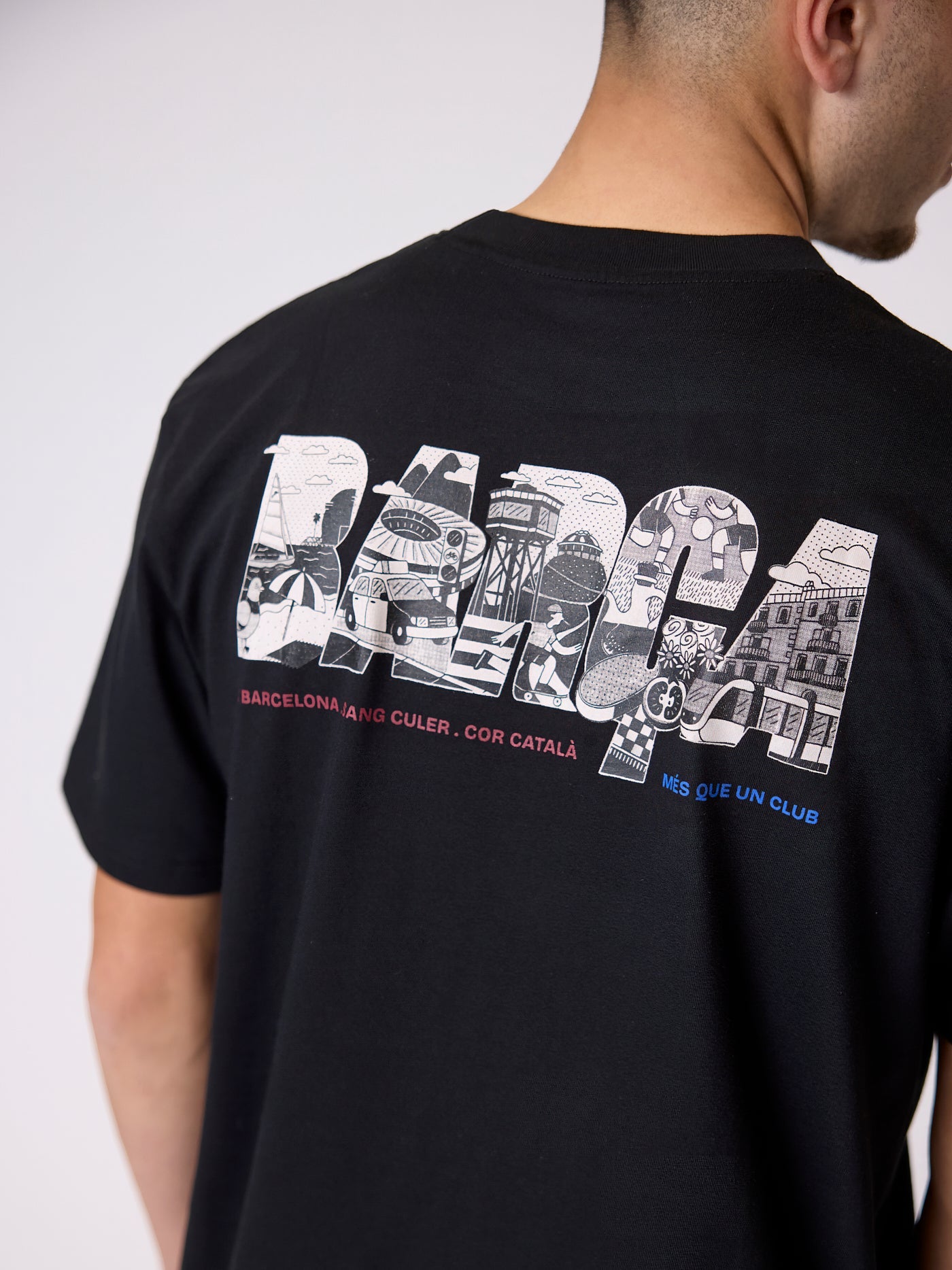 T-shirt Black Core II City Barça