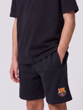Short Fleece Junior Black Core II Barça