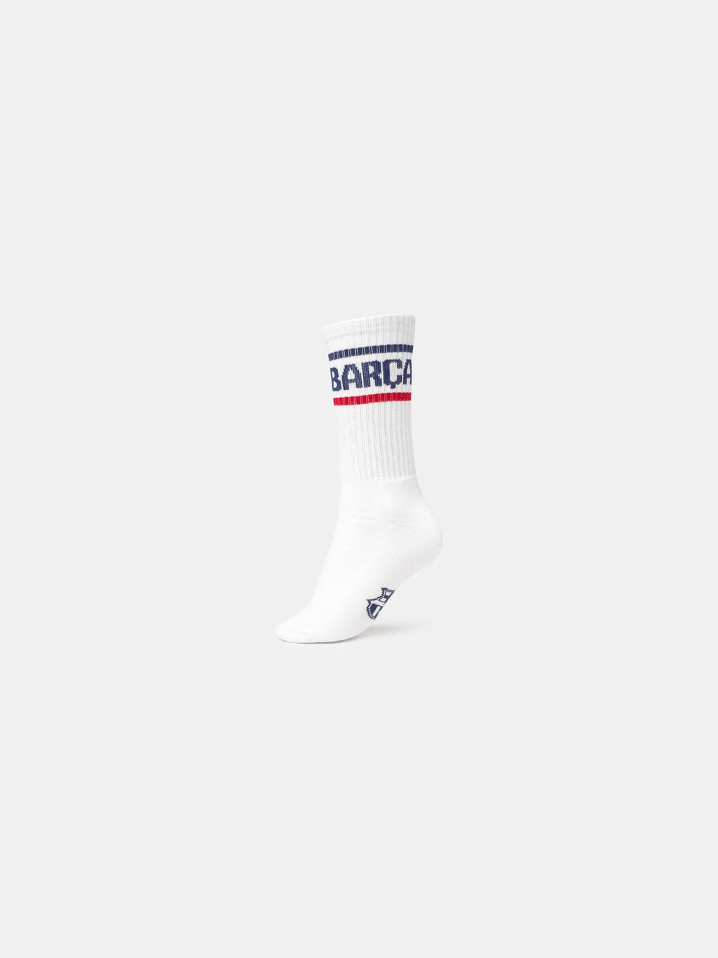 Socks Core White Stripes Barça - Junior
