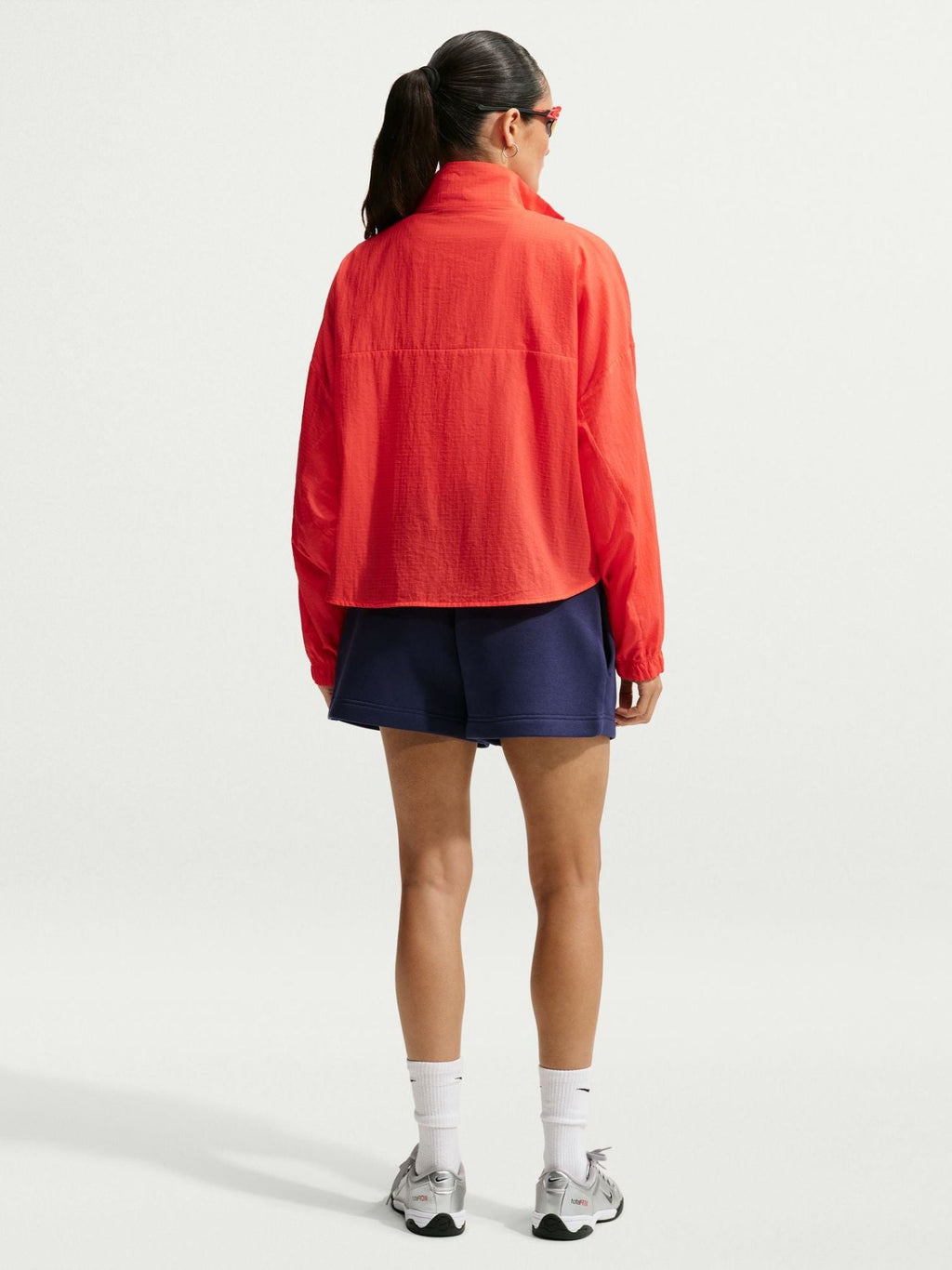 Women's short tech fleece Barça Nike