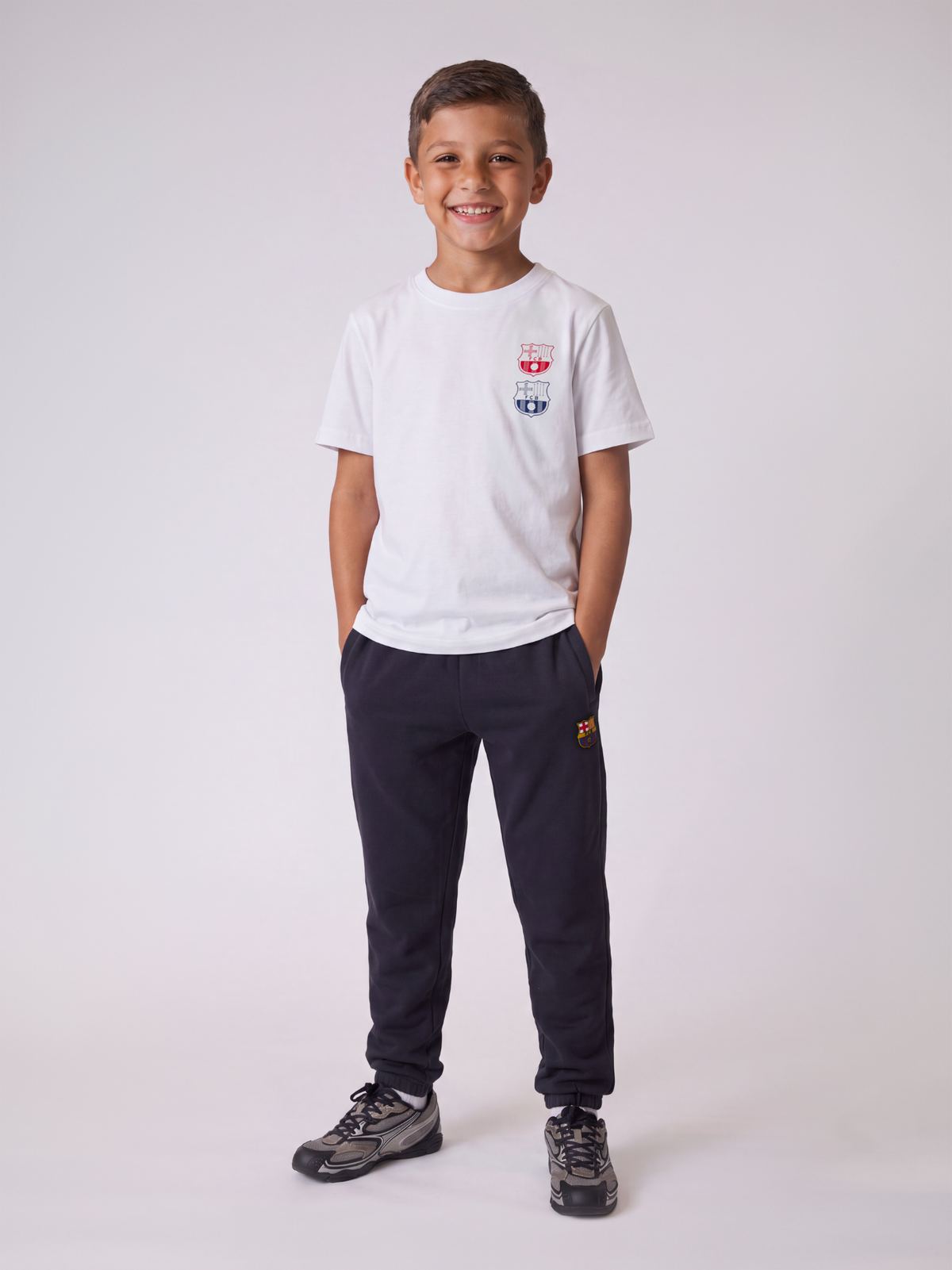T-shirt Junior Grey Core II City Barça
