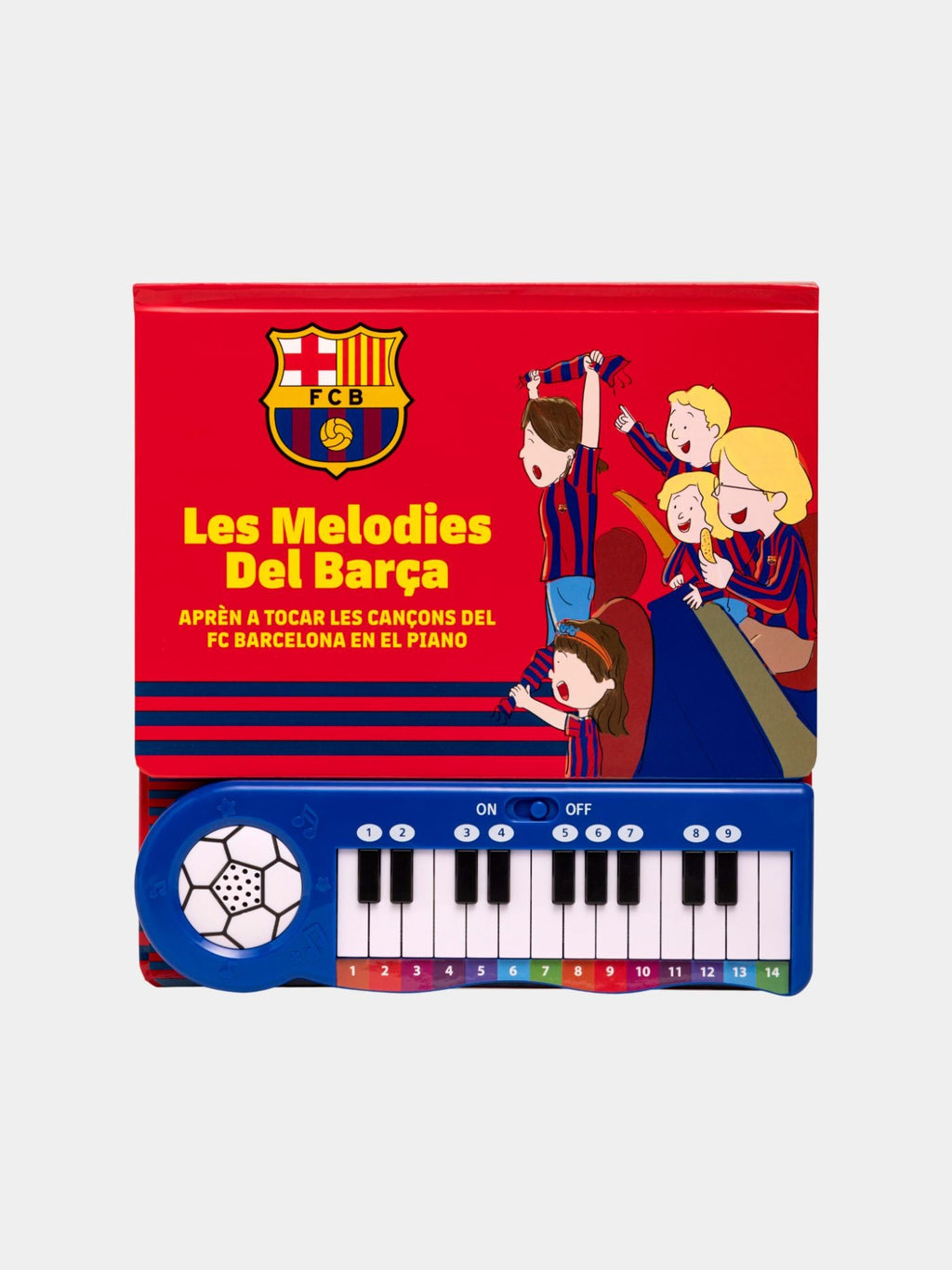 FC Barcelona Piano Book Les Melodies Del Barça