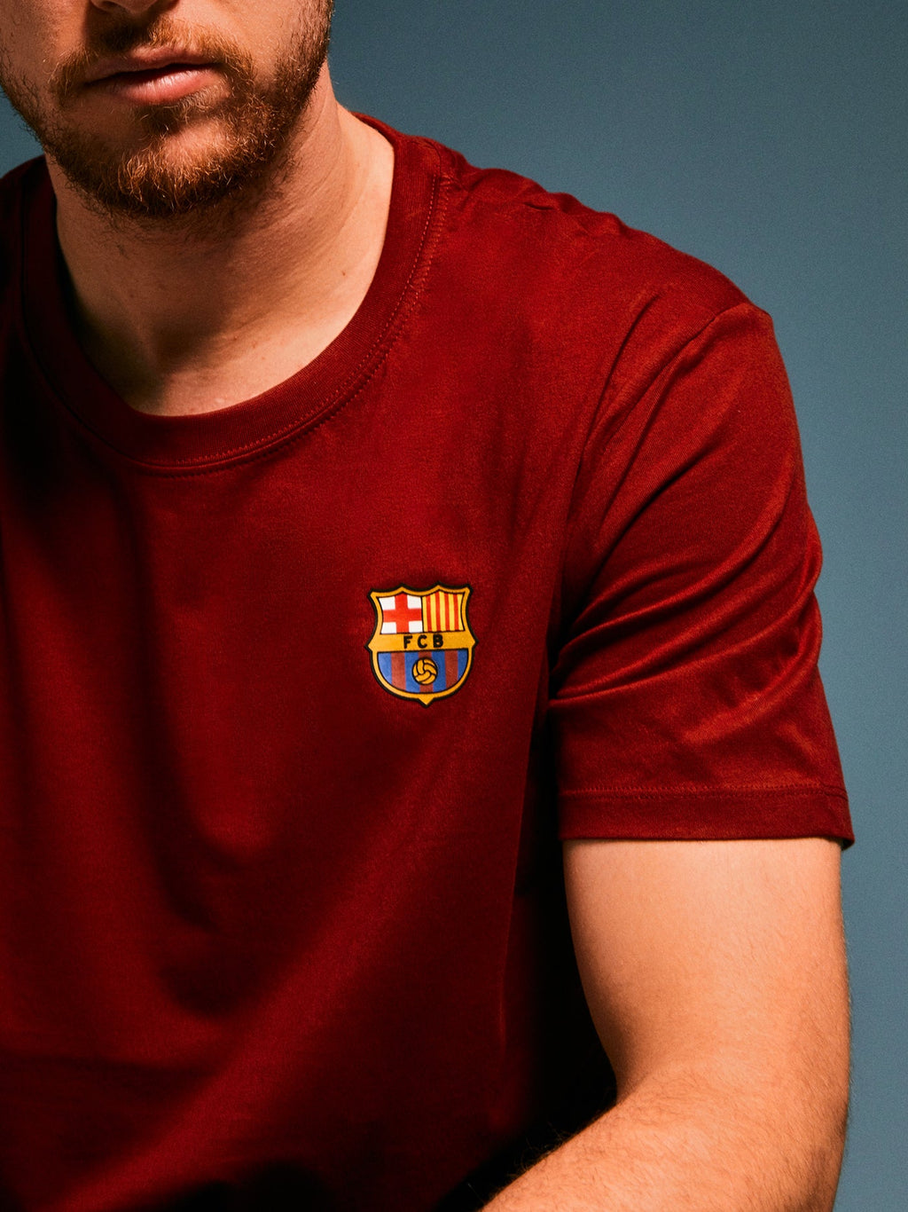 T-shirt maroon Barça