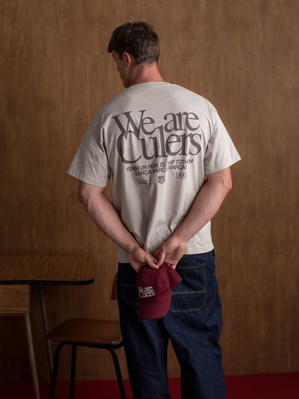 T-shirt 1899 Ecru We are Culers