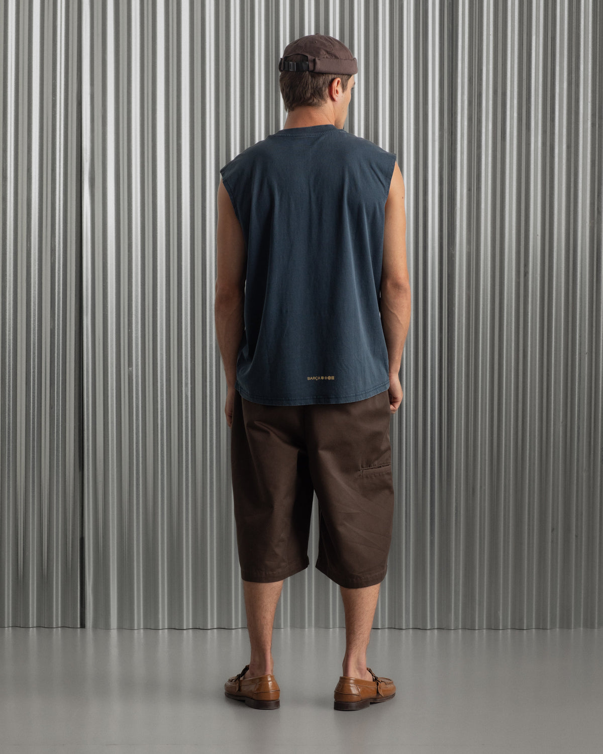 Tank Top Navy Barça Essentials