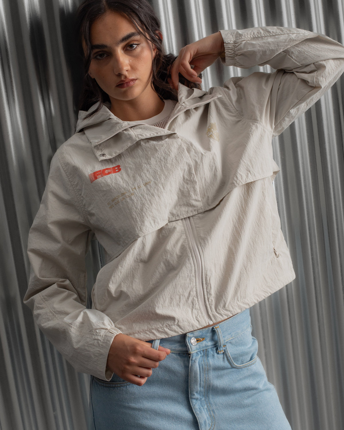 Light Jacket Pearl Barça Essentials - Women