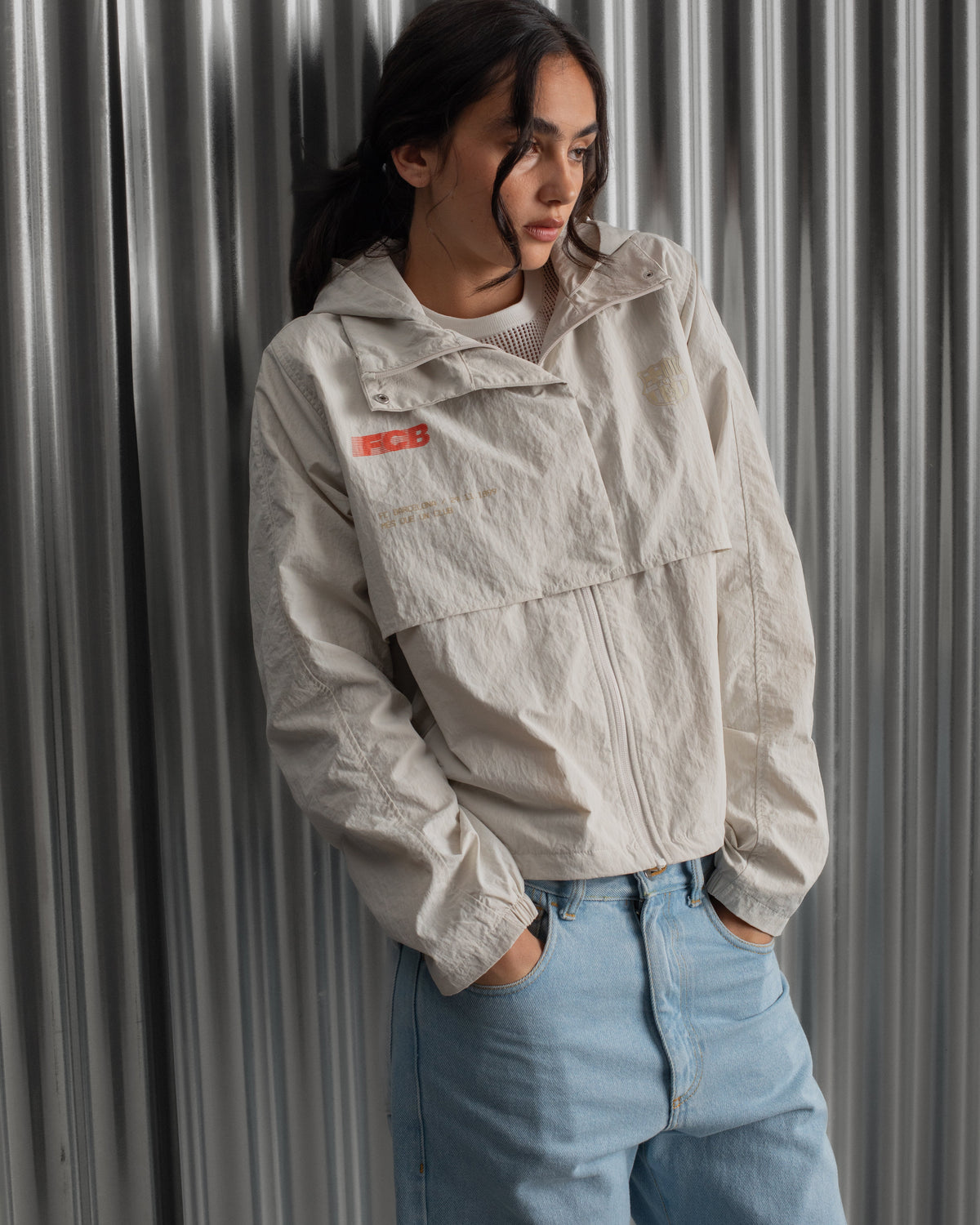 Light Jacket Pearl Barça Essentials - Women