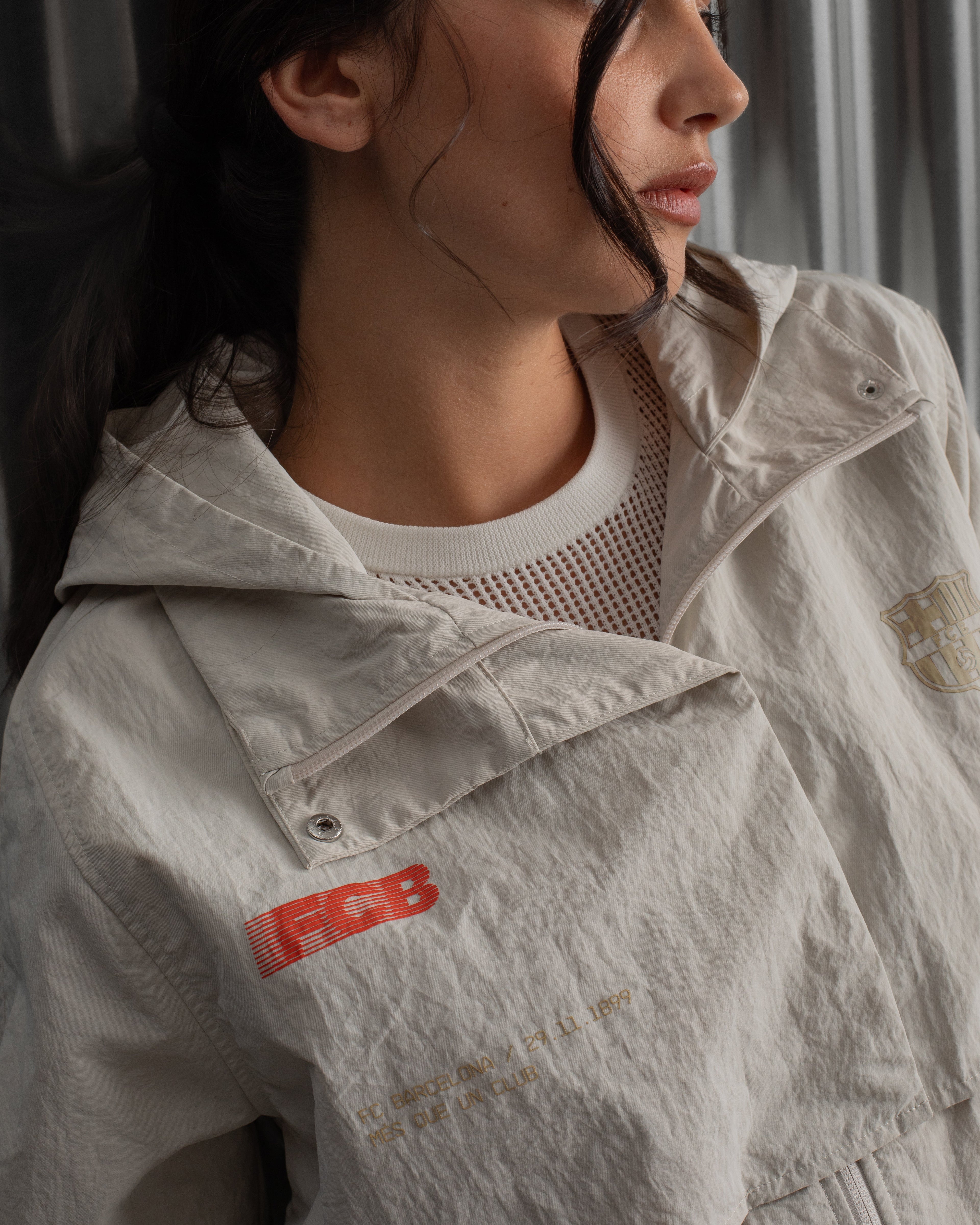 Light Jacket Pearl Barça Essentials - Women