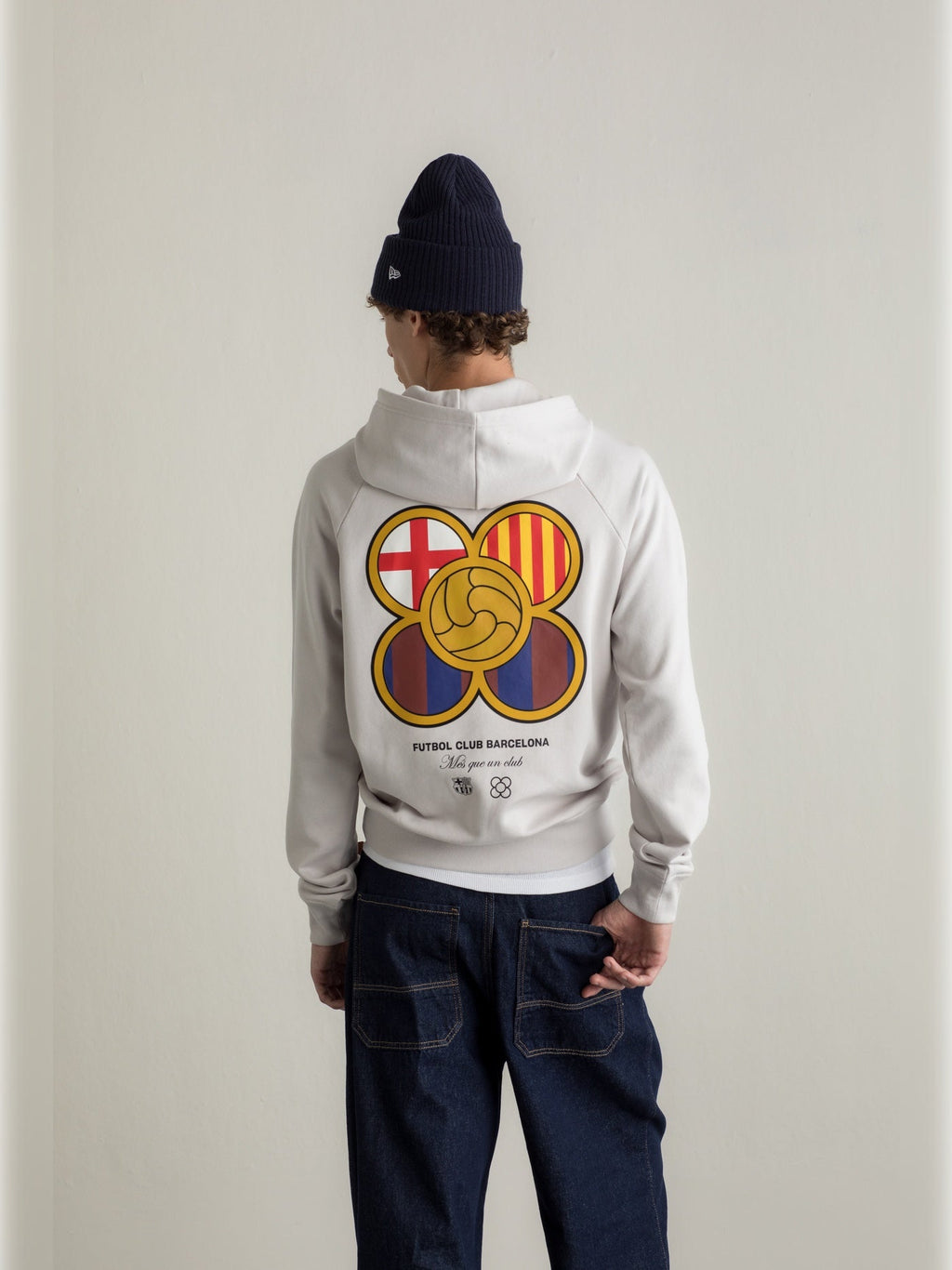 Hoodie Grey Panot Barça