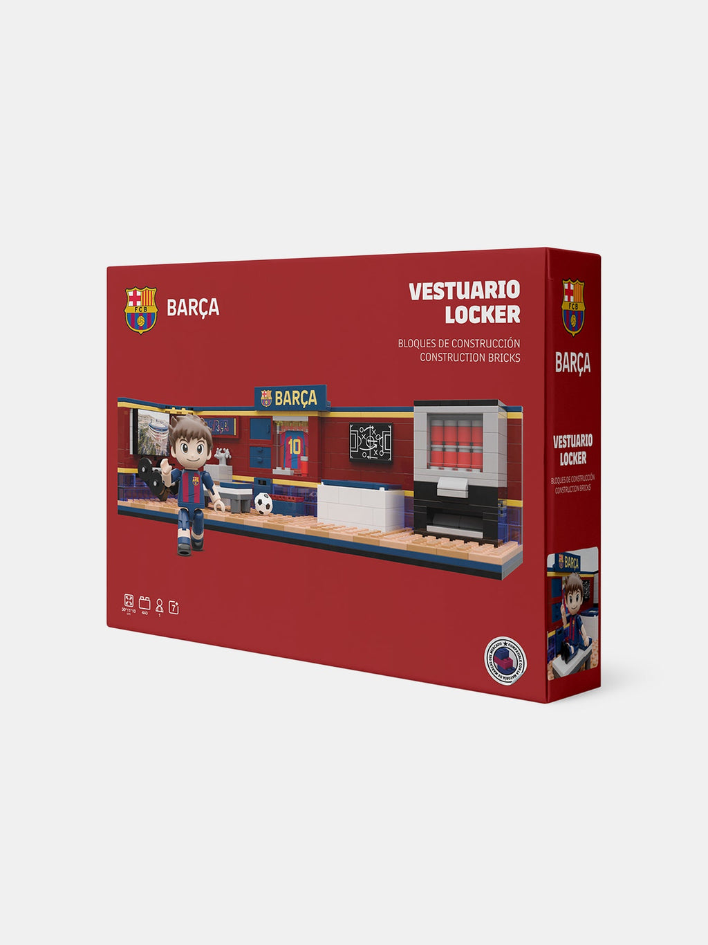 Construction locker FC Barcelona