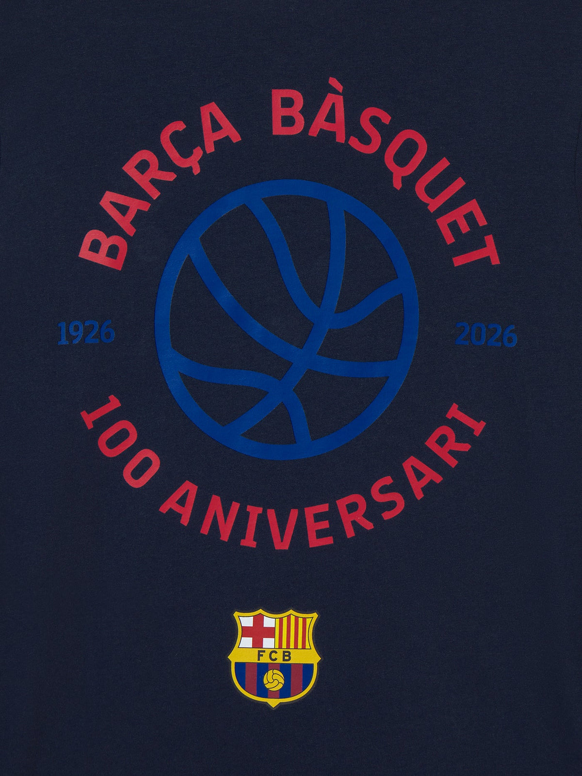 T-Shirt Barça basketball 100th Anniversary